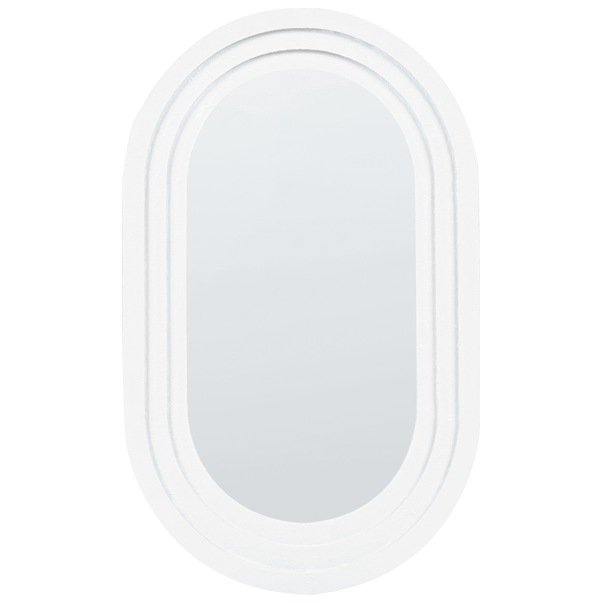 Seinäpeili MASSILLY 43 cm 69 cm Valkoinen