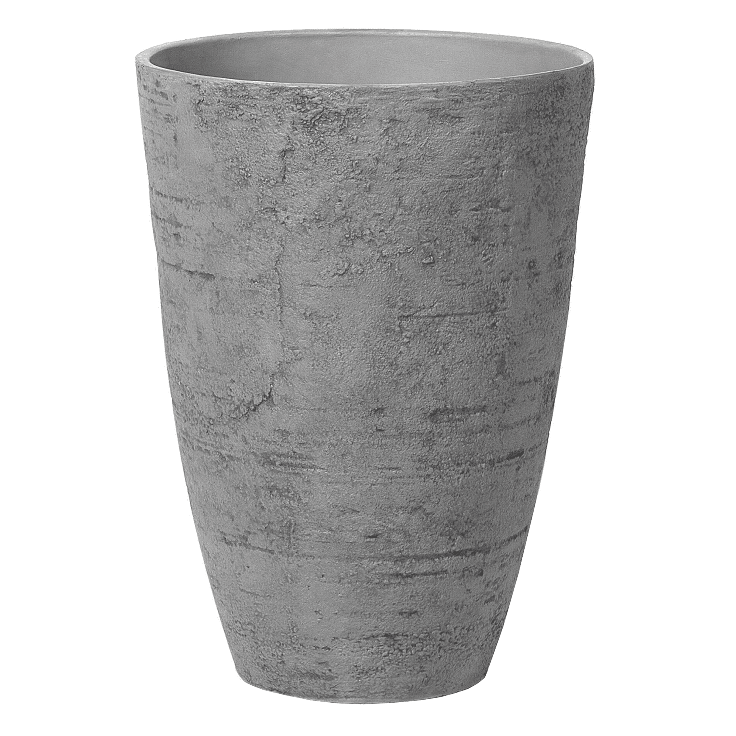 Kukkaruukku CAMIA 43 cm Harmaa – Beliani