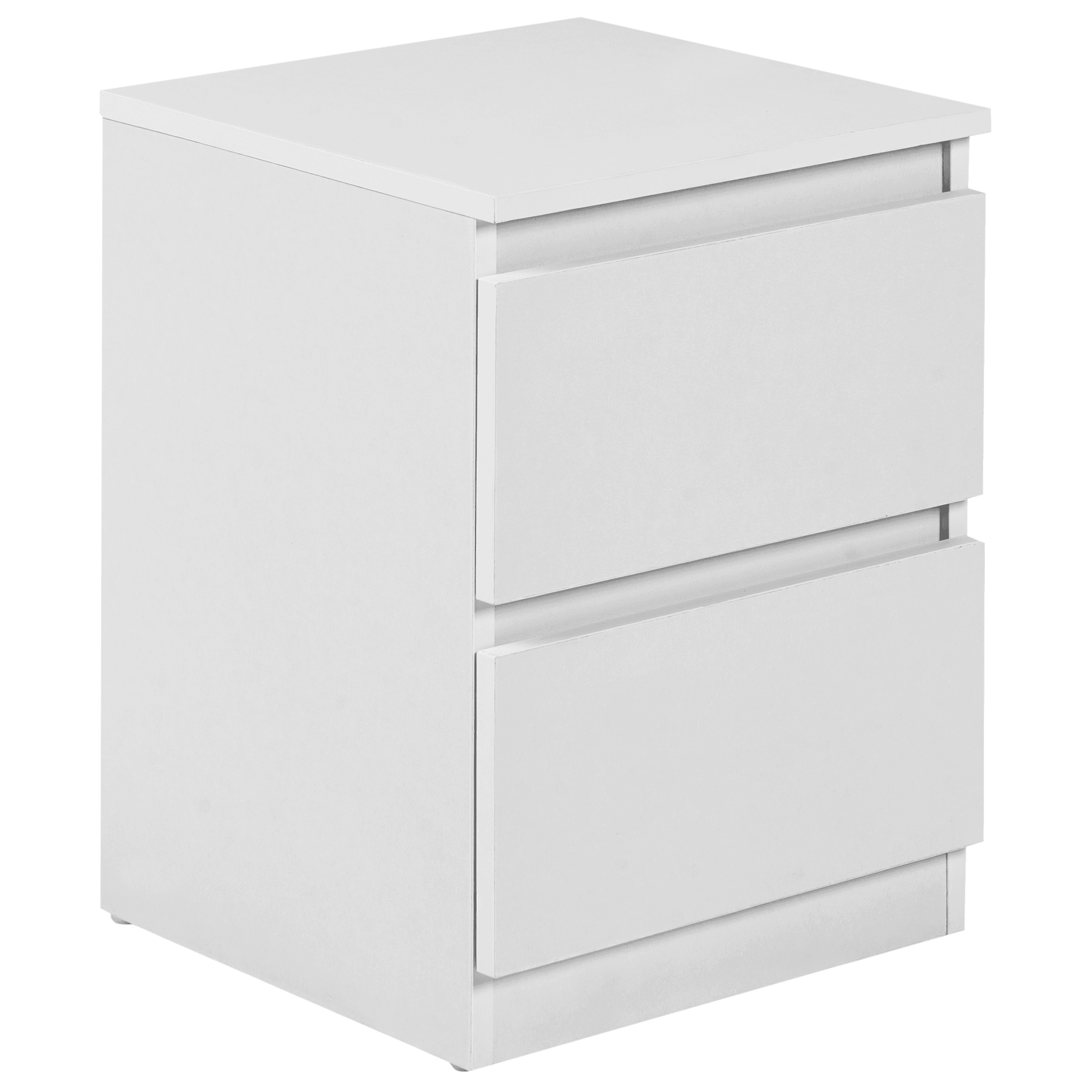 Yöpöytä 2 laatikolla WINNIPEG Valkoinen