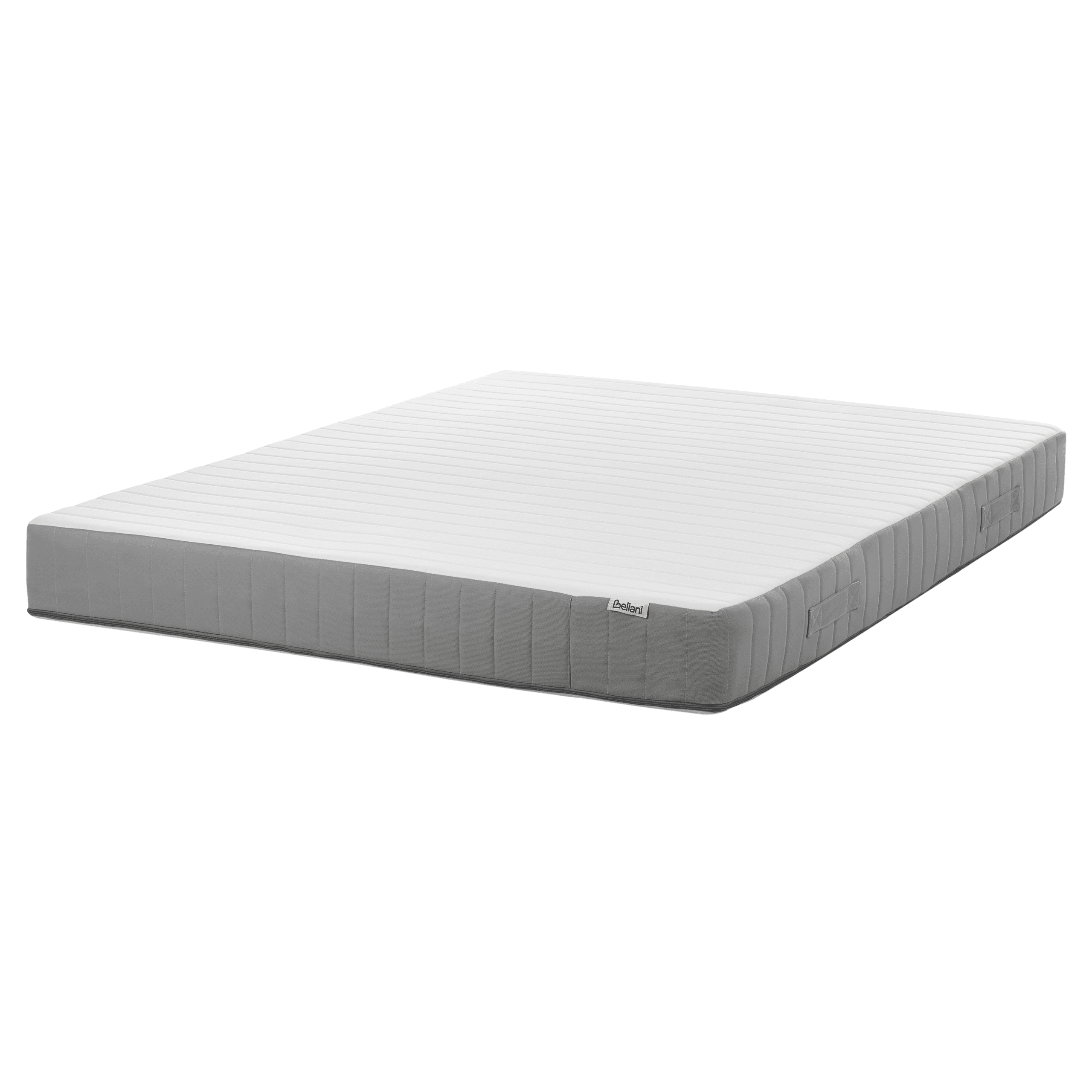 Pussijousitettu muistivaahtopatja FLUFFY H3/4 kova 160 x 200 cm – Beliani