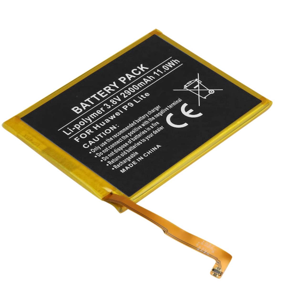 Akku Li-Polymer 3,8V Huawei P9 Lite 2900mAh 11,0Wh – Avizar