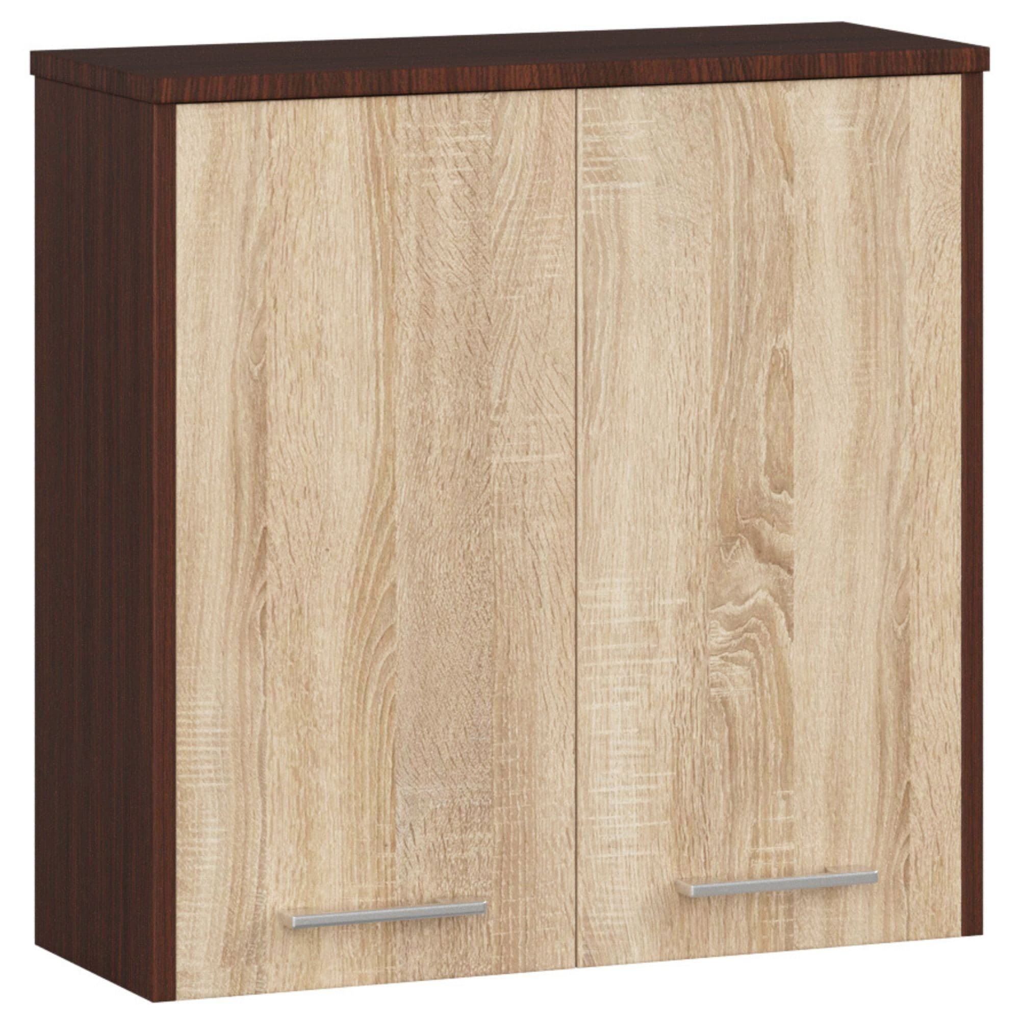Akord Seinäkaappi 1-ovinen Wenge/Sonoma-tammi 60x23x60 – Akord