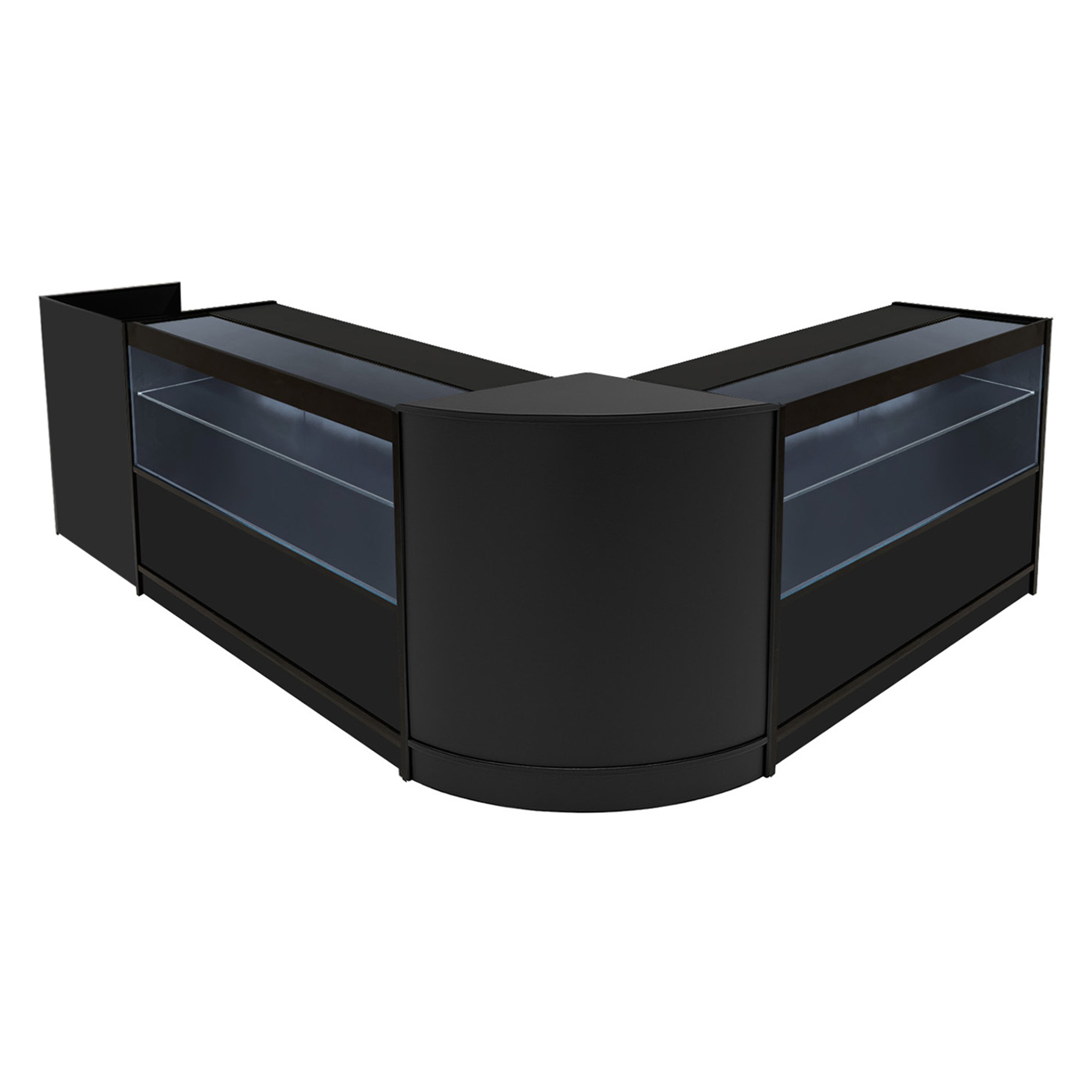 Phoenix LED-myymälätiskisarja CM60, TB60 ja 2 x C1200 - musta – Monstershop
