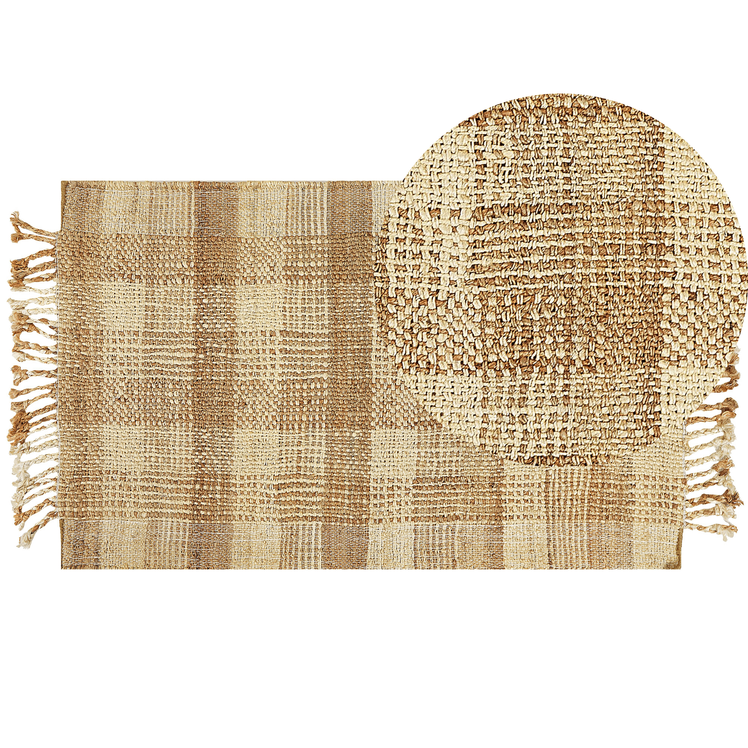Matto BERISSA Beige 80 x 150 cm juutti