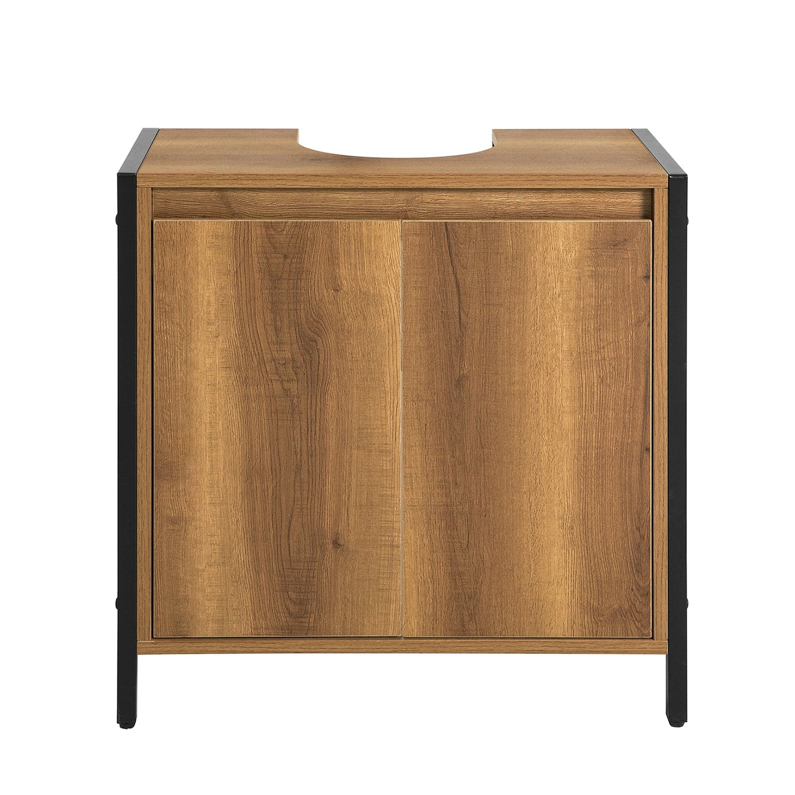 SoBuy Allaskaappi BZR63-II-PF 2-ovinen luonnonmateriaaleista – SoBuy