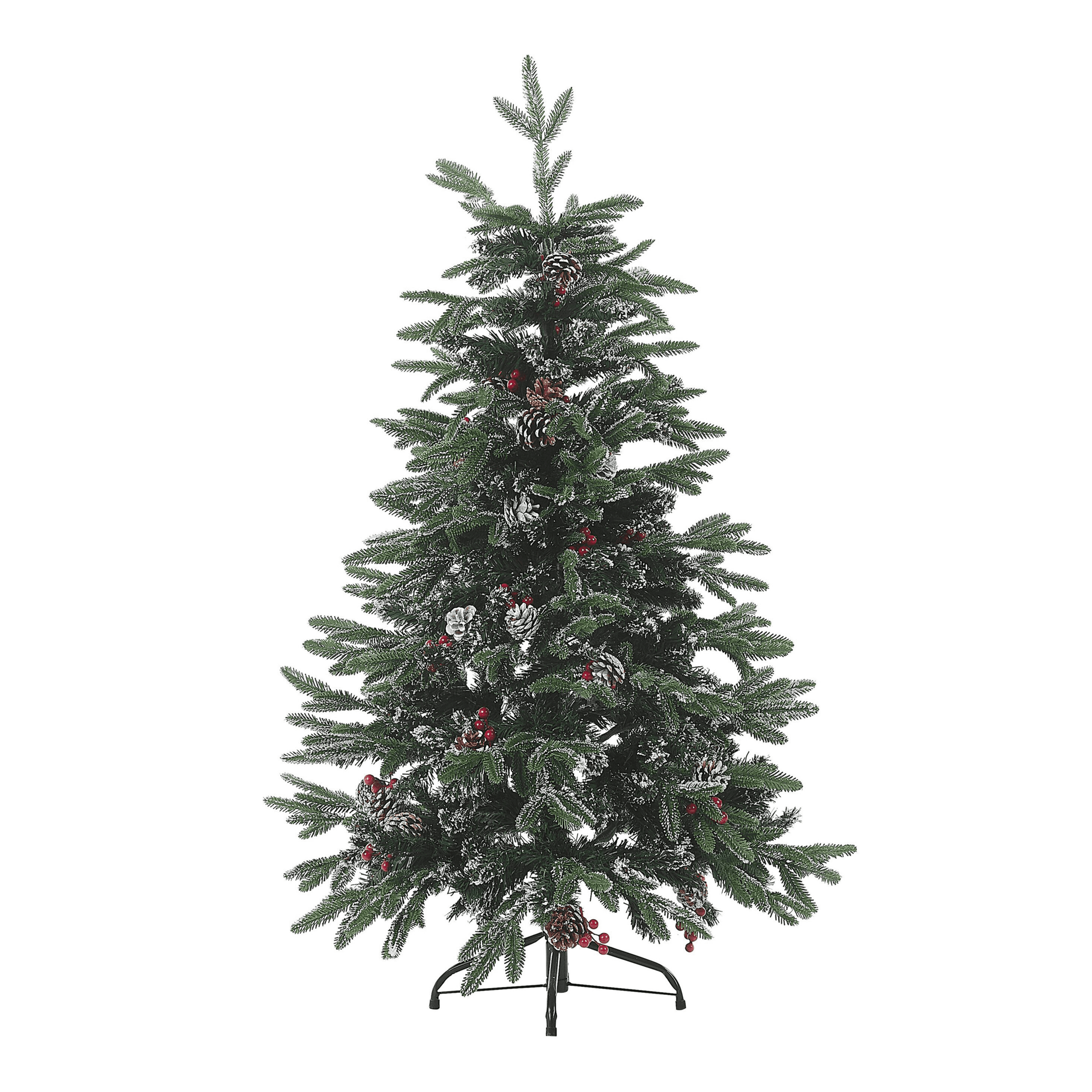 Joulukuusi DENALI 120 cm Vihreä – Beliani