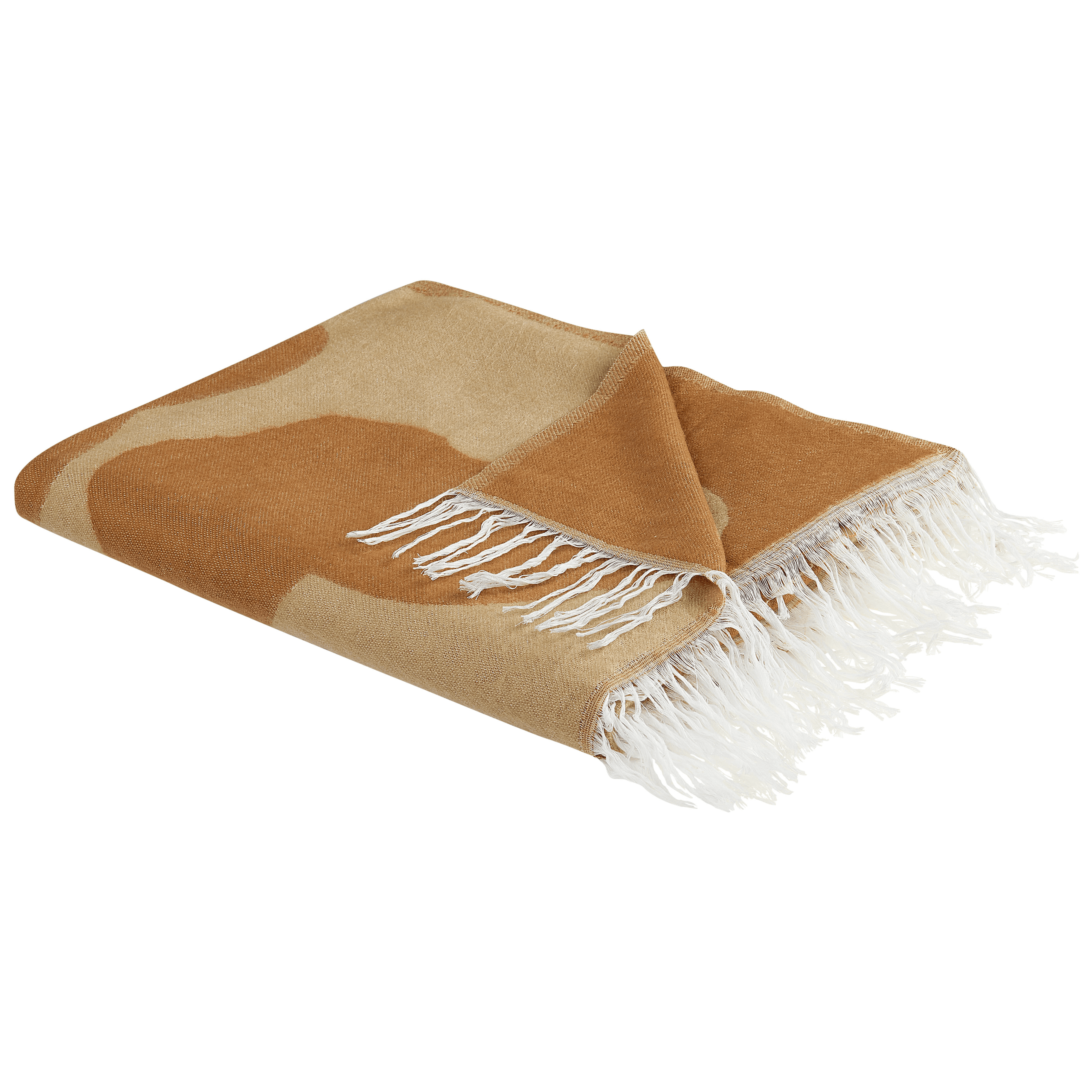 Torkkupeitto BANGRE 130 x 170 cm Oranssi – Beliani