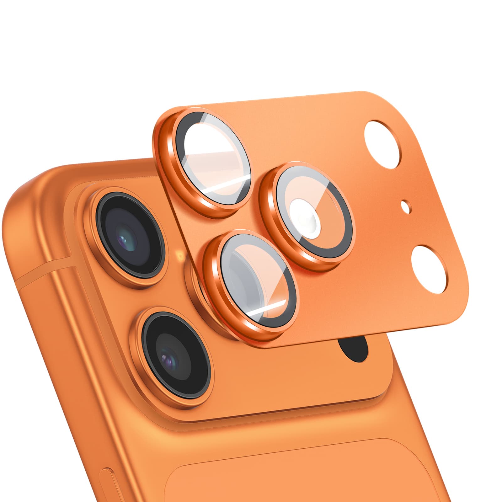 Kameran linssinsuojus iPhone 17 Pro:lle Yksiosainen alumiinikehys