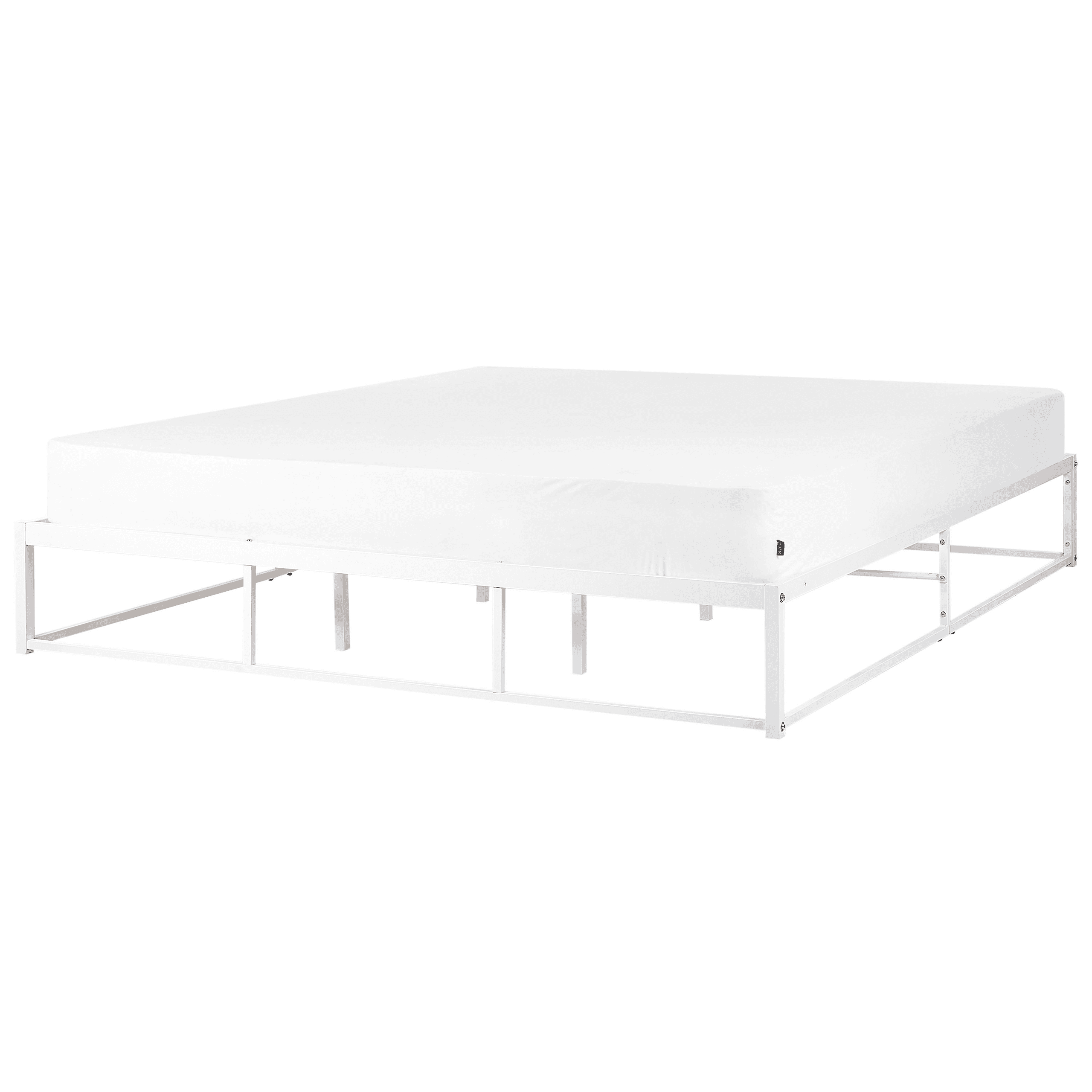 Sänky metalli VIRY 180 x 200 cm Valkoinen