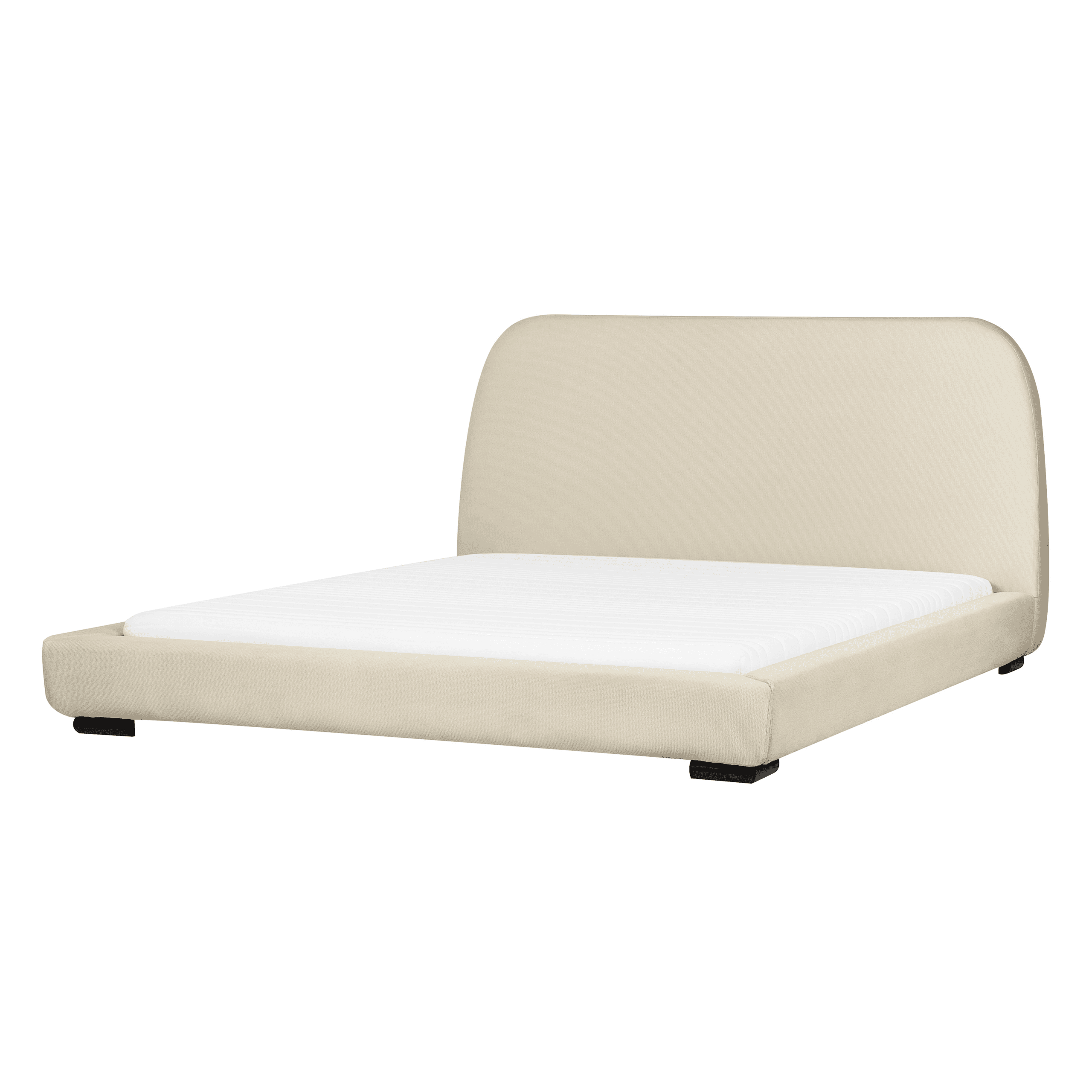 Vesisänky kangas ROISEL 160 x 200 cm Vaaleanbeige – Beliani