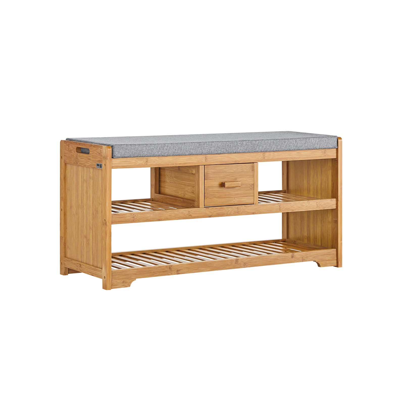 SoBuy Bambusäilytyspenkki luonnollinen puu FSR75-N – SoBuy