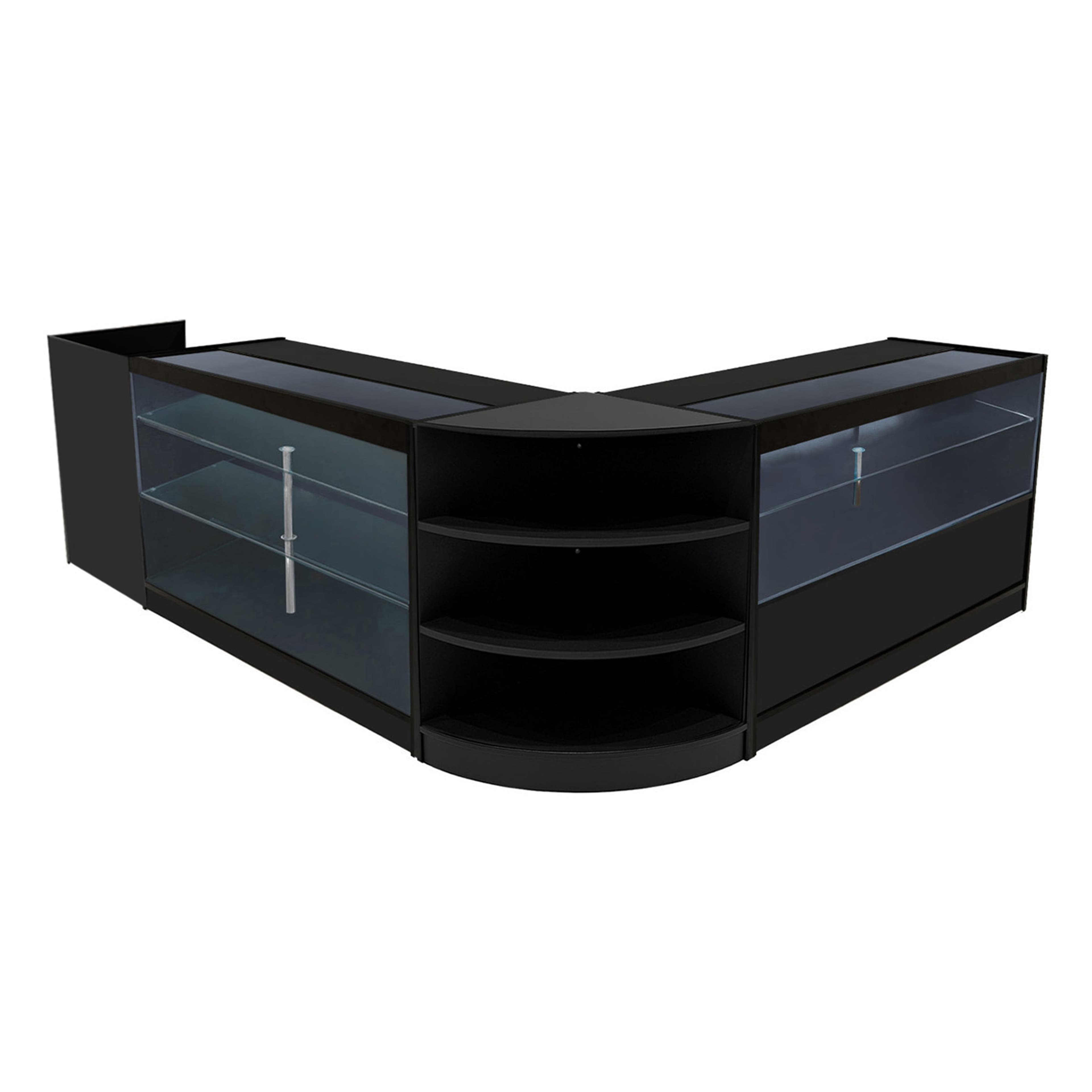 Theia LED-myymälätiskisarja K1500, C1500, TB60 ja LM60 - musta – Monstershop