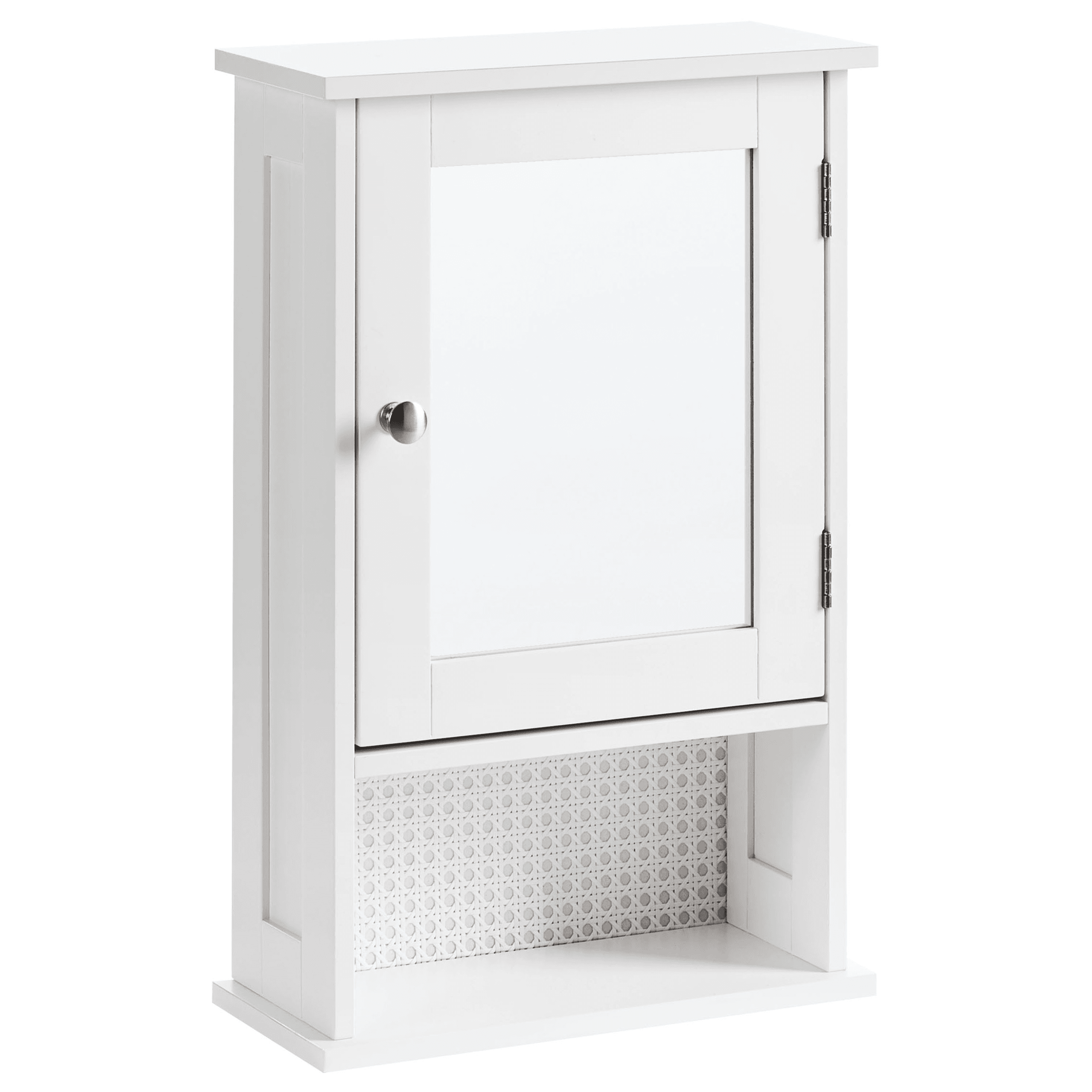 Kylpyhuoneen peilikaappi HUILA 34 cm 53 cm Valkoinen – Beliani