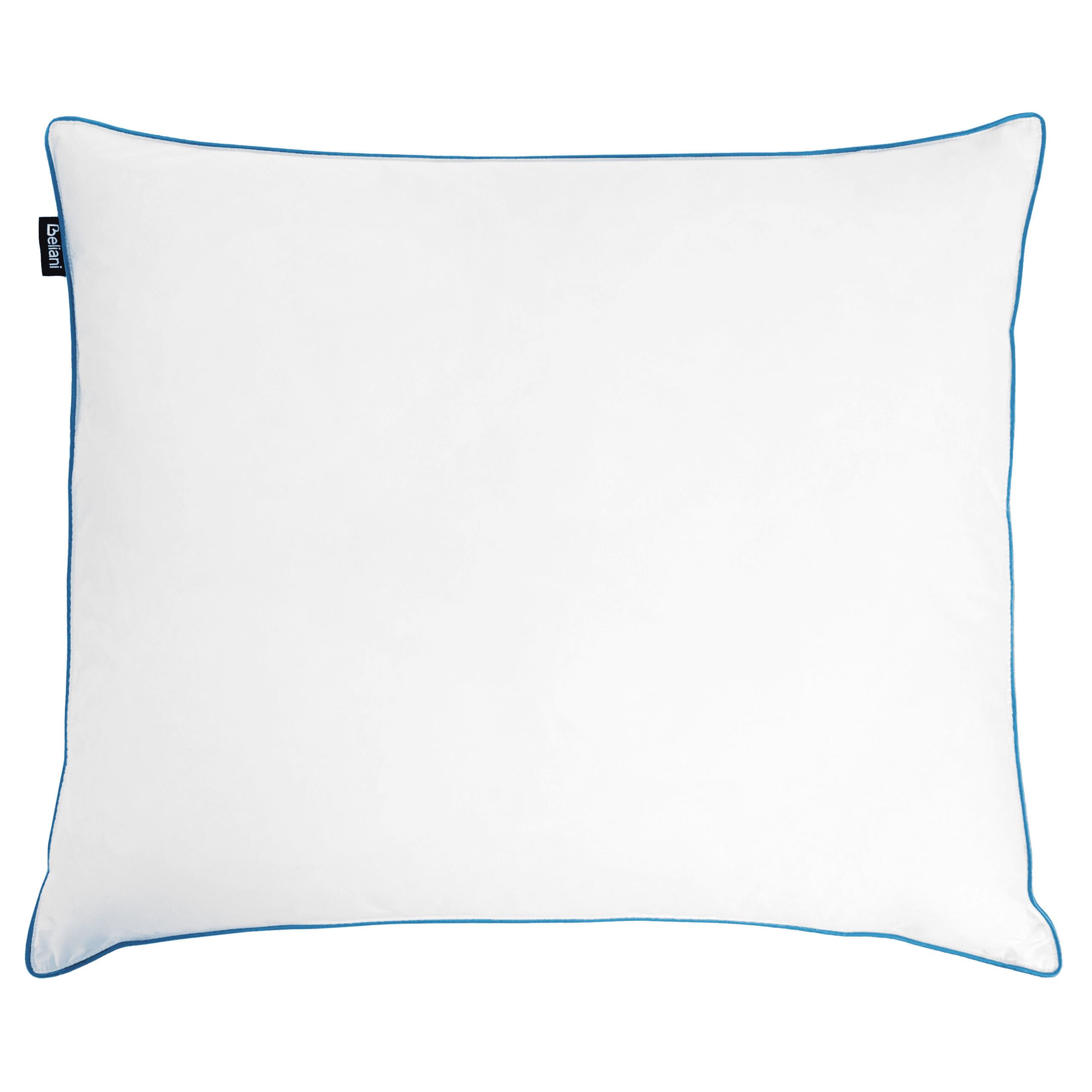 Tyyny ANETO Korkea ankanhöyhenet ja -untuva 80 x 80 cm Valkoinen – Beliani