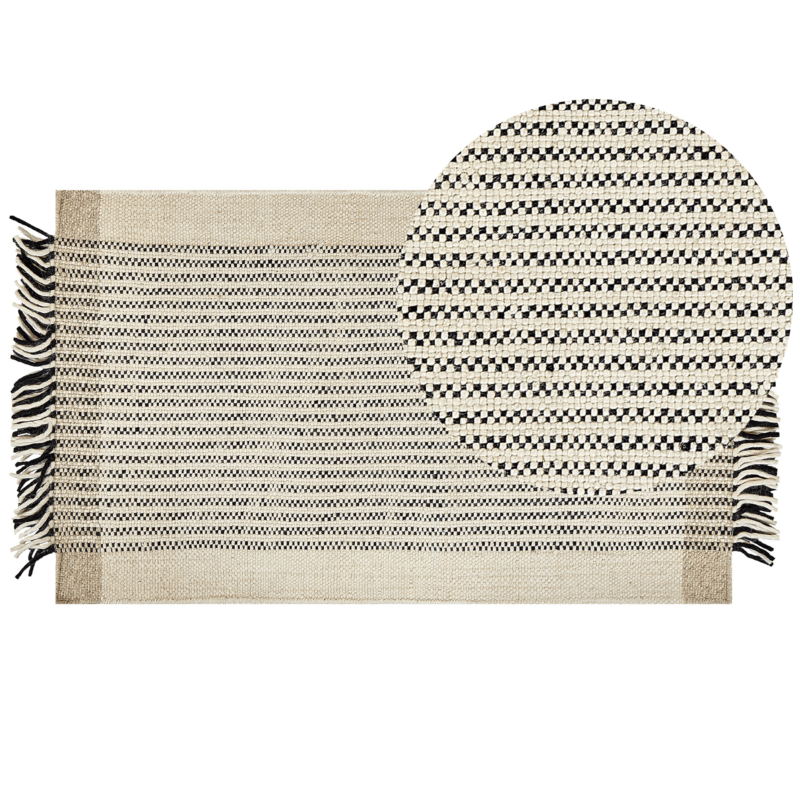 Matto DIVARLI Beige 80 x 150 cm villa