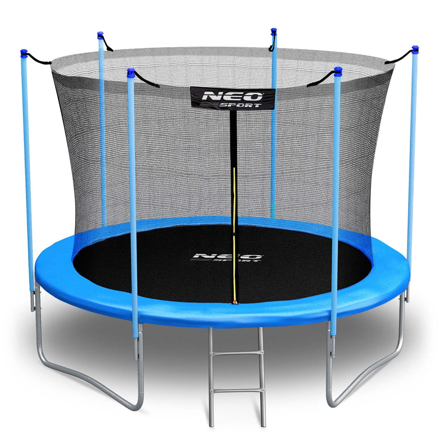Neo-Sport 183 cm pihatrampoliini sisäverkolla ja tikkailla