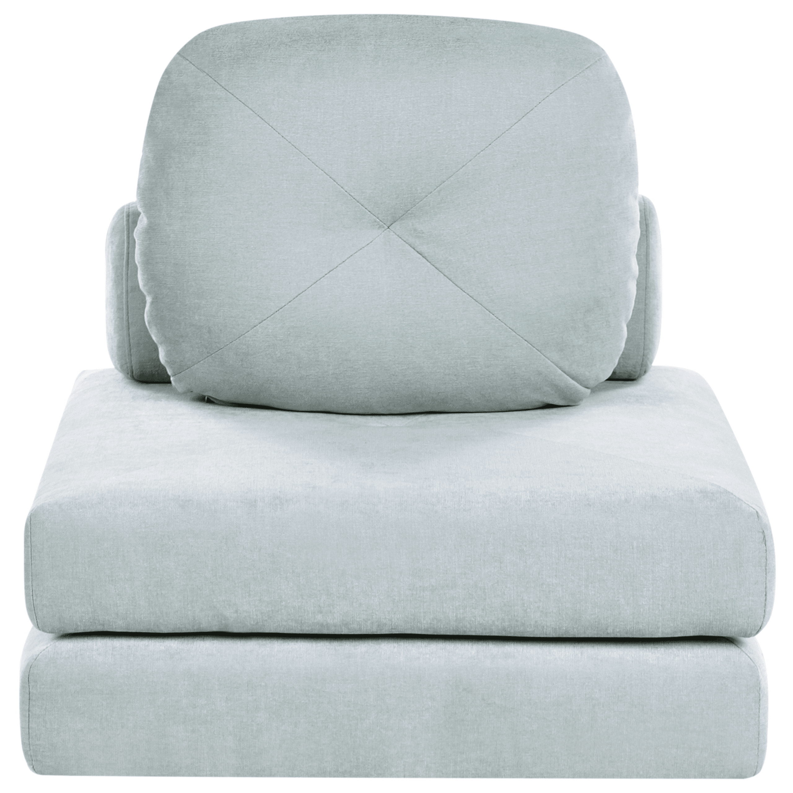 Vuodetuoli OLDEN kangas Vaaleansininen – Beliani