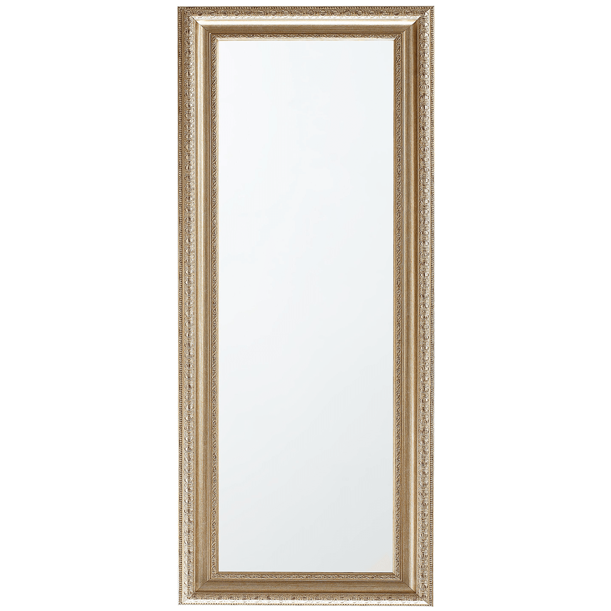 Seinäpeili AURILLAC 51 cm 141 cm Kulta – Beliani