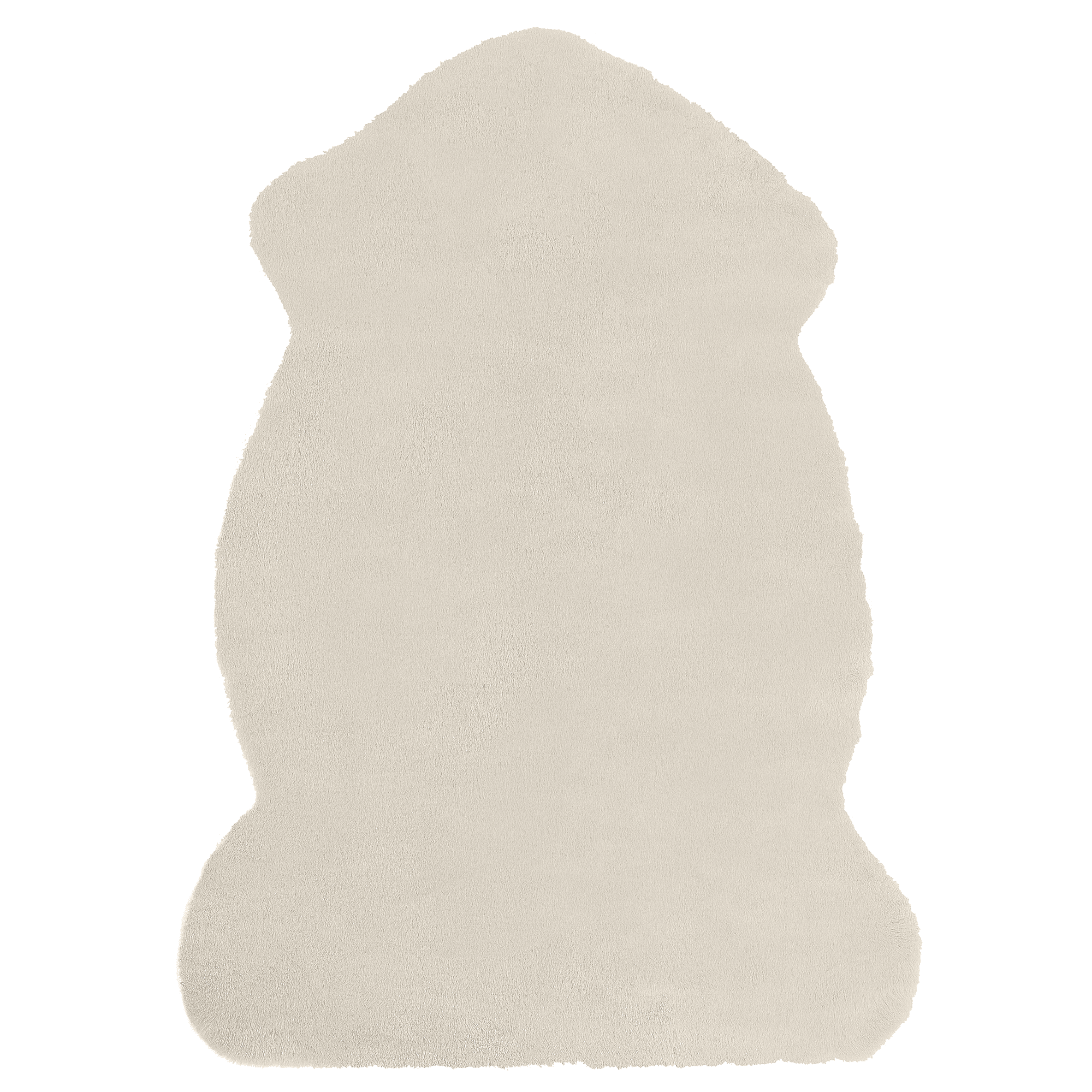 Tekoturkismatto UNDARA Beige 60 x 90 cm – Beliani