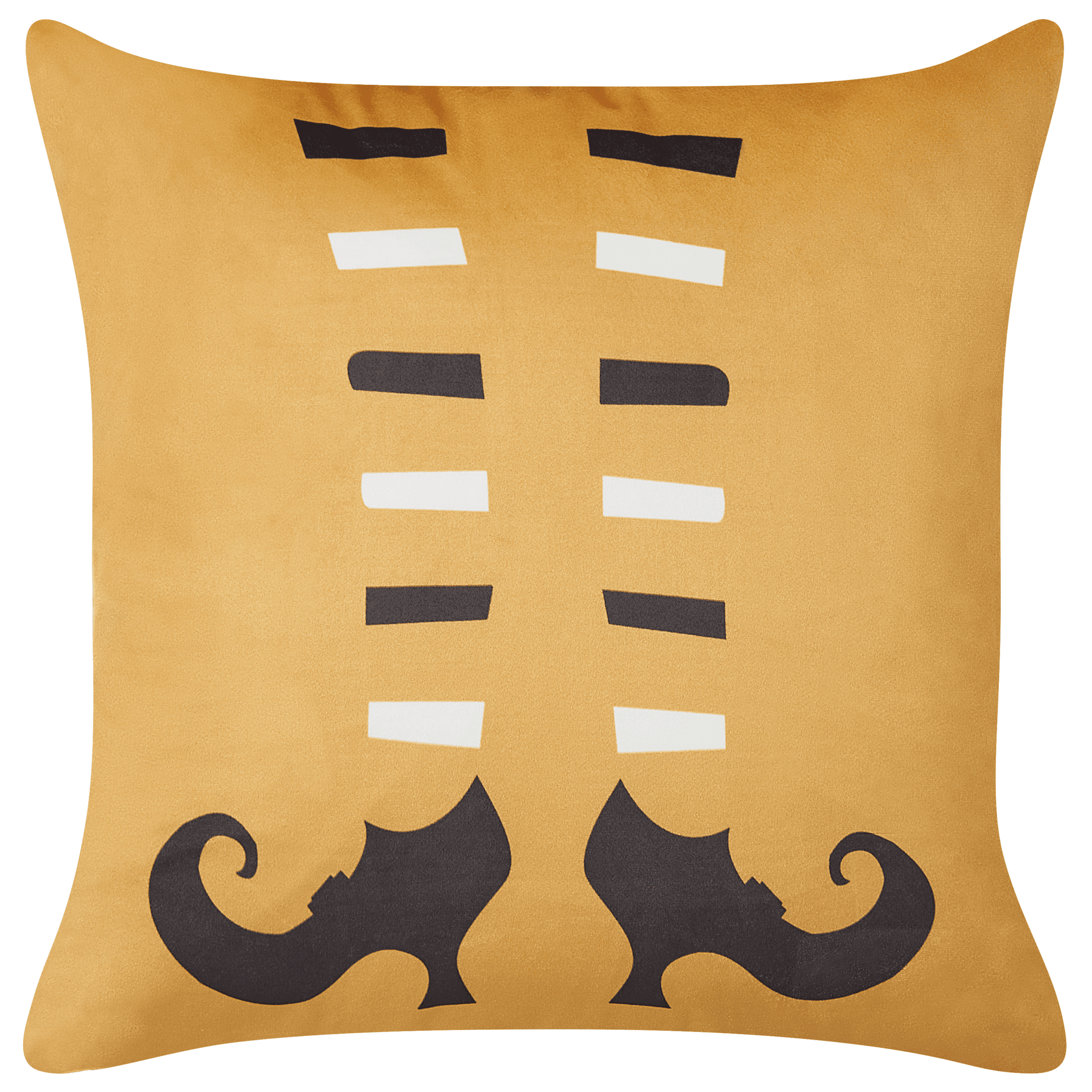 Koristetyyny COVASNA sametti 45 x 45 cm Oranssi Abstrakti kuvio