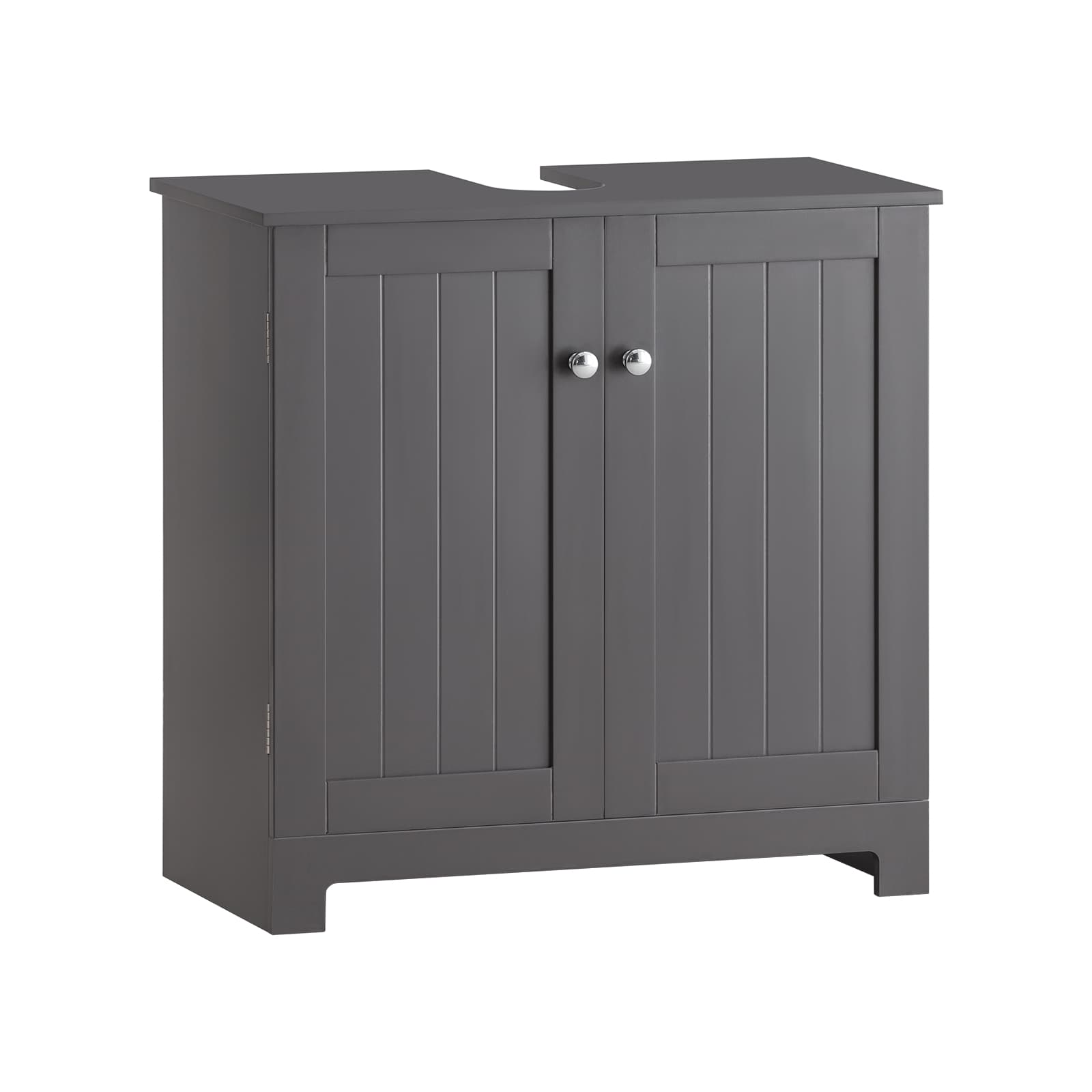 SoBuy Allaskaappi BZR18-DG ekologinen MDF valkoinen 60x60cm