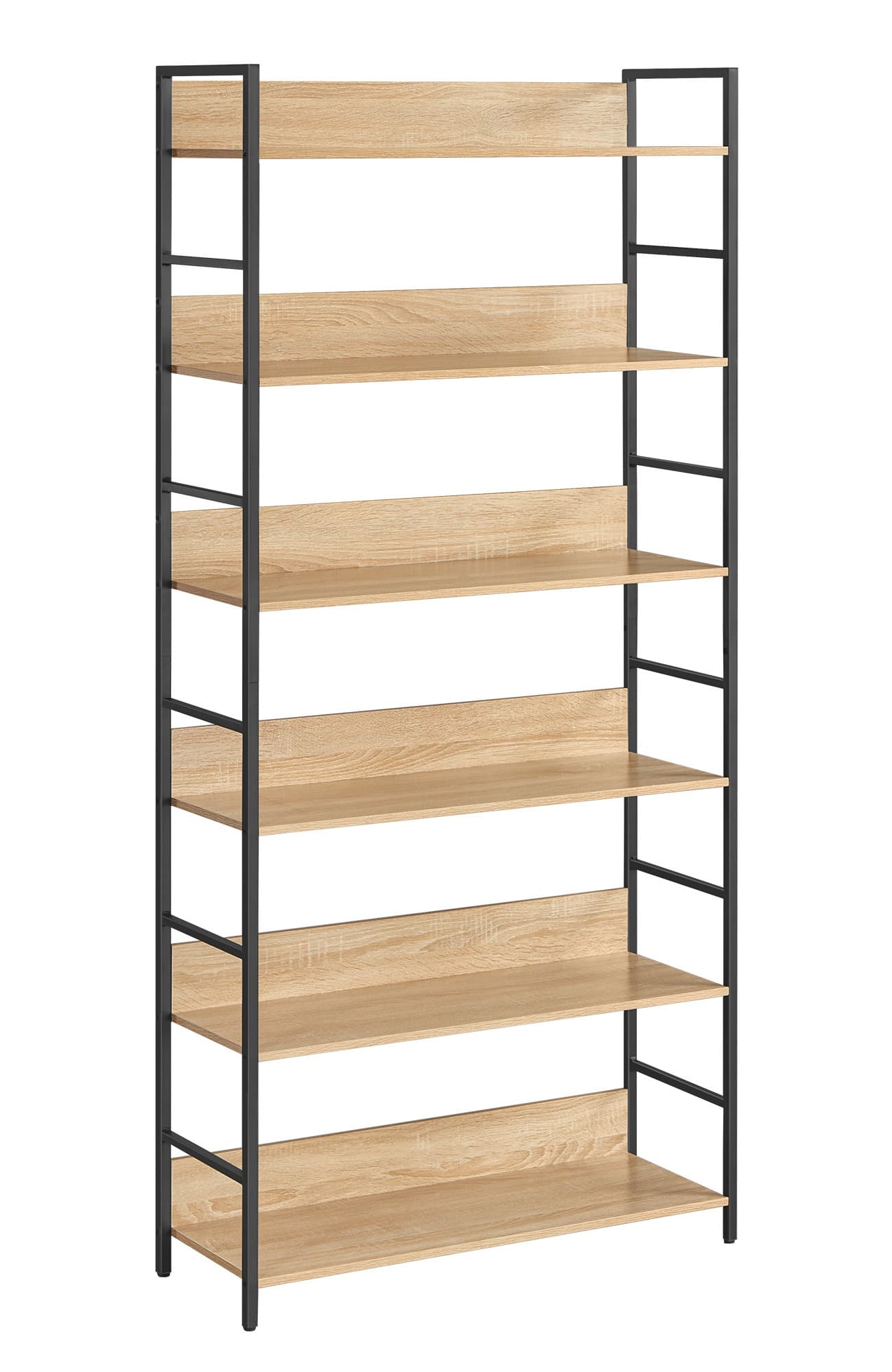 Kirjahylly sonoma-tammi, LLS176B11, 6 hyllyä – Leobert