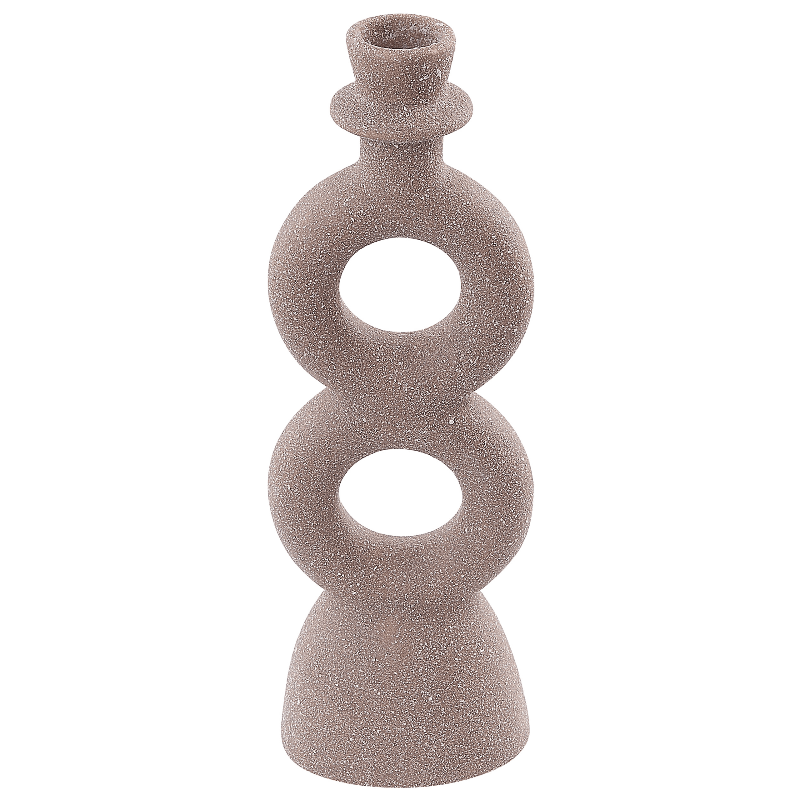 Kynttilänjalka NAOUSA keramiikka 23 cm Beige
