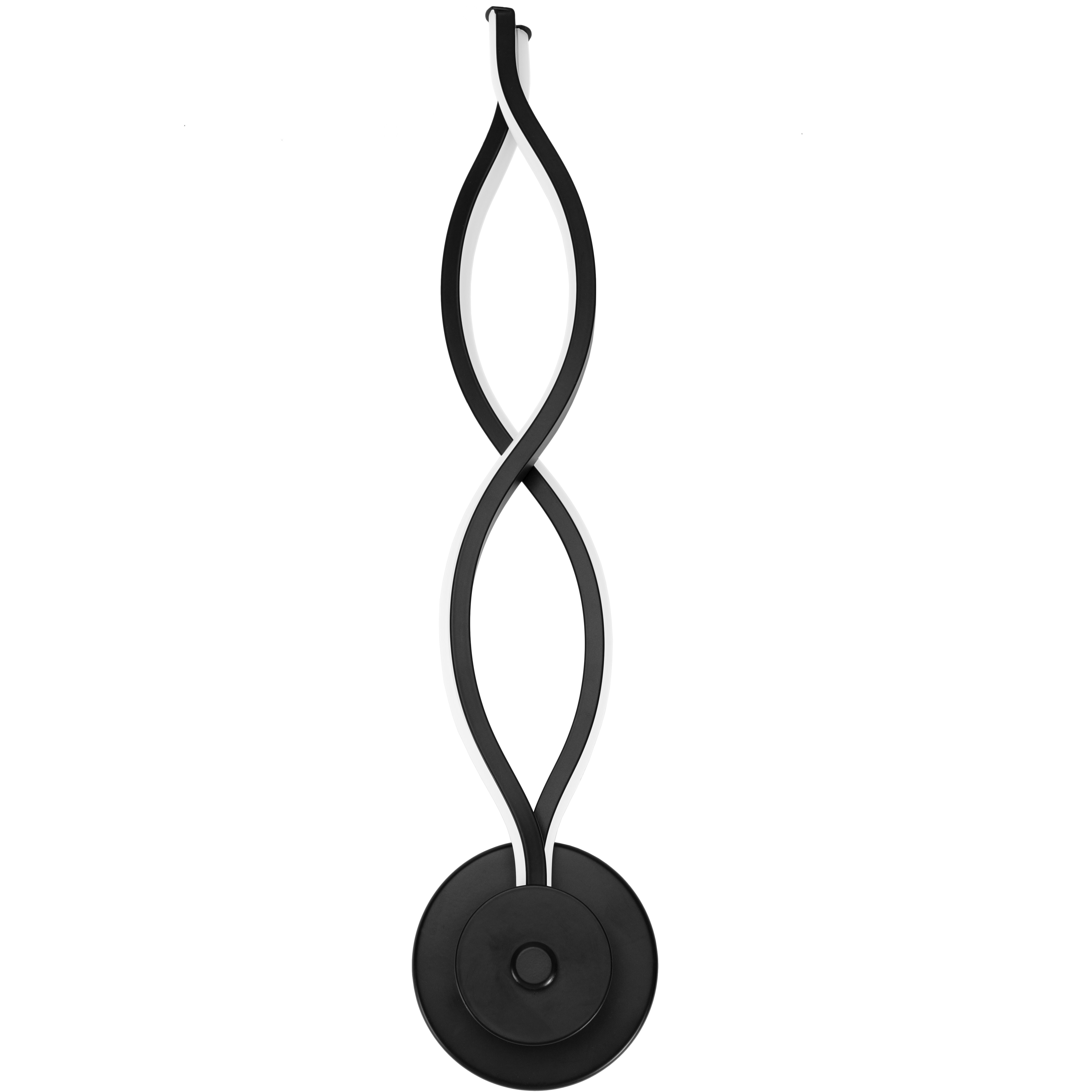 TOOLIGHT seinävalaisin APP1048-W musta, 45X10X45CM – Toolight