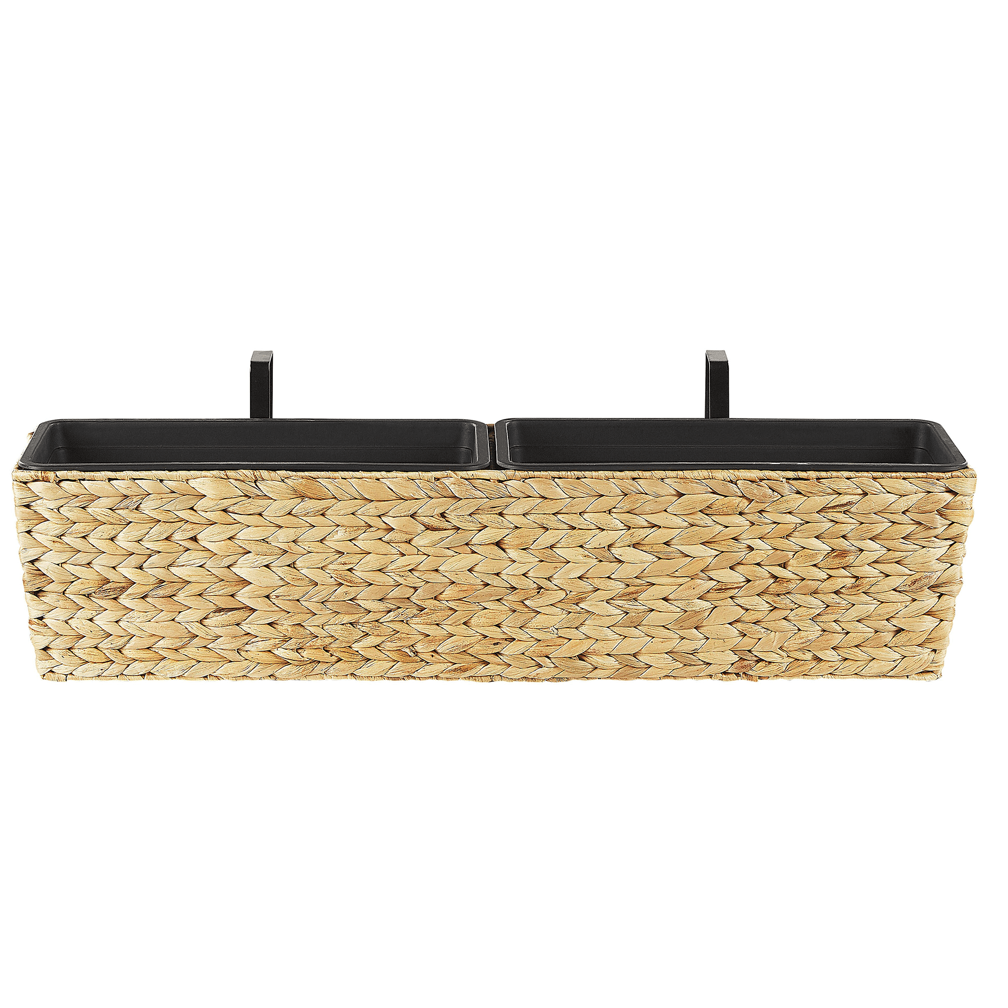 Kukkaruukku KAWALA 80 cm Hiekanbeige – Beliani