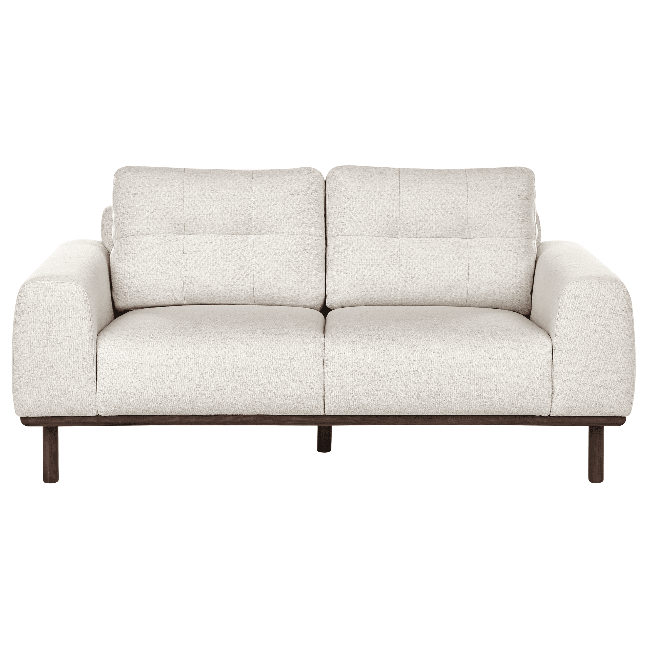 Sohva LAURILA kangas Vaaleanbeige 2-istuttava – Beliani
