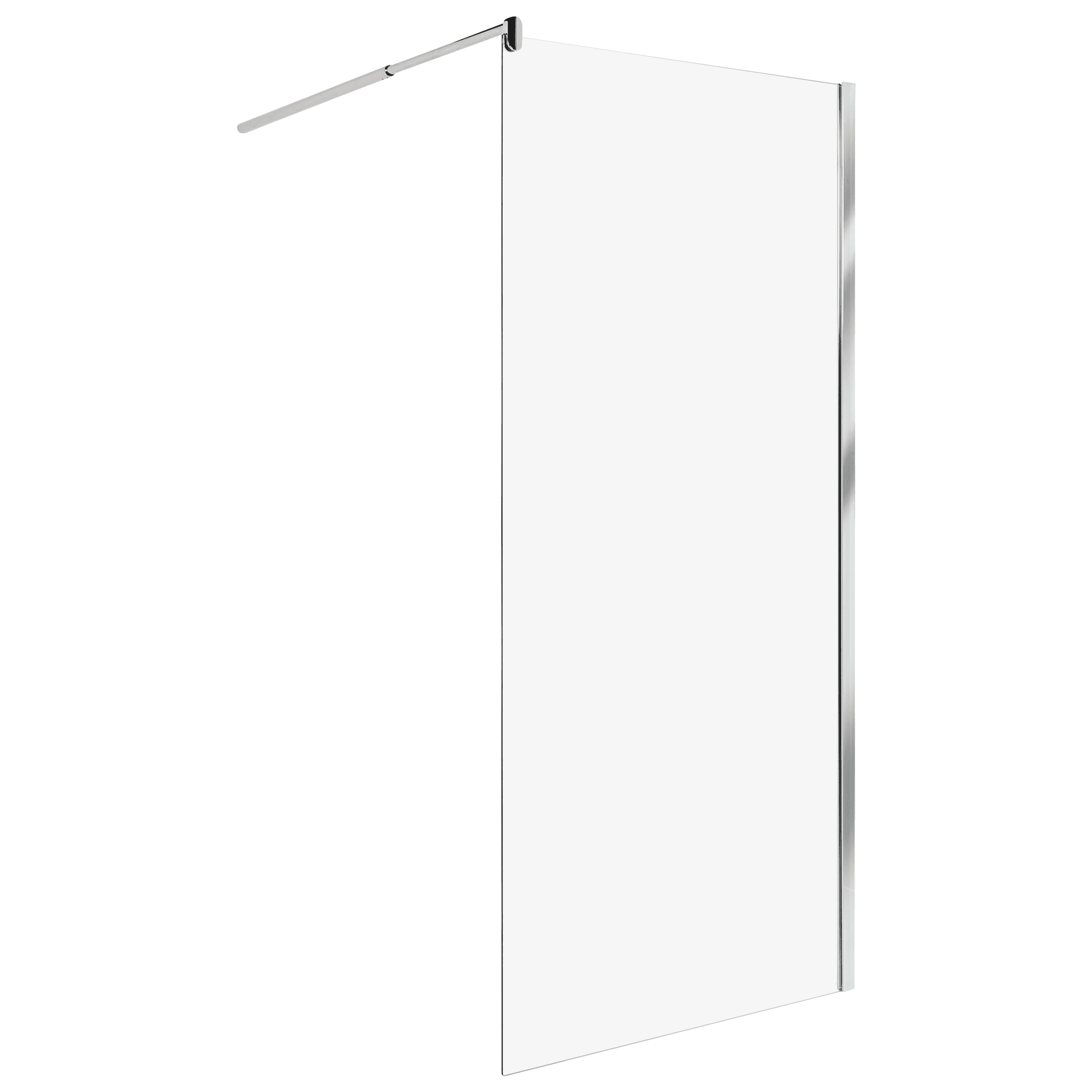 Suihkuseinä AHAUS 90 x 190 cm Hopea