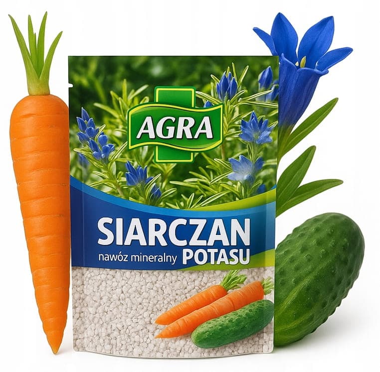 Rakeinen kaliumsulfaatti 5kg Mineraalilannoite kaliumilla ja rikillä – AGRECOL