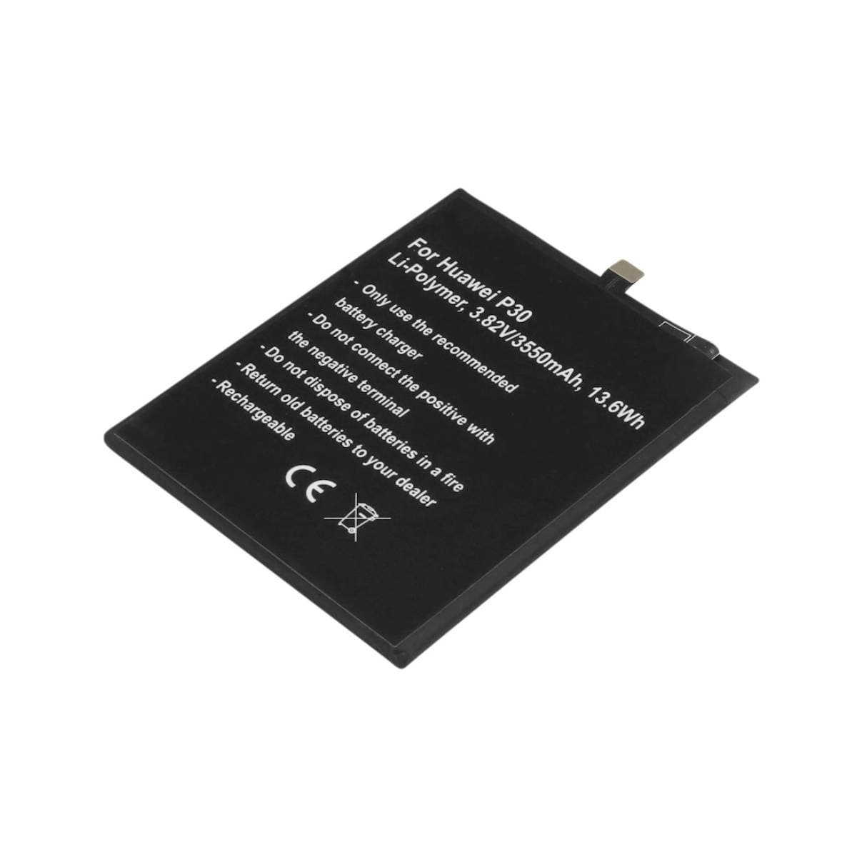 Akku Huawei P30:lle, 3,82V 3550mAh Li-Polymer – Avizar