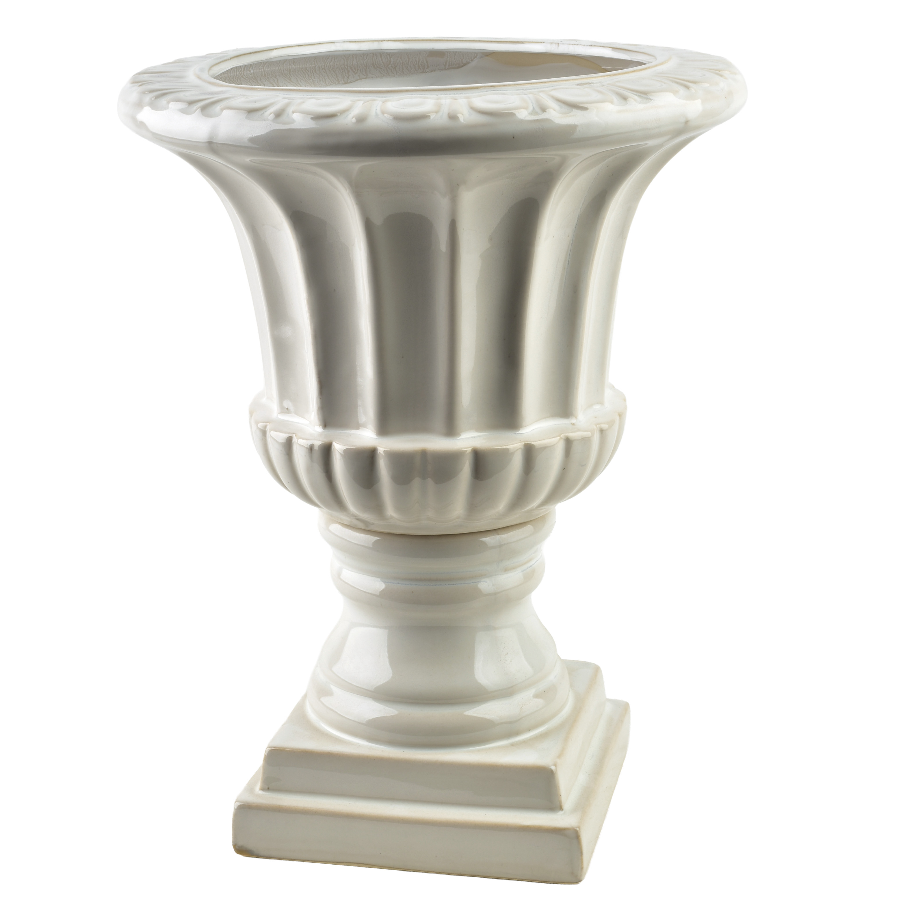 Maljakko keramiikka Mondex Evam White 28x28x37 valkoinen 1kpl – MONDEX