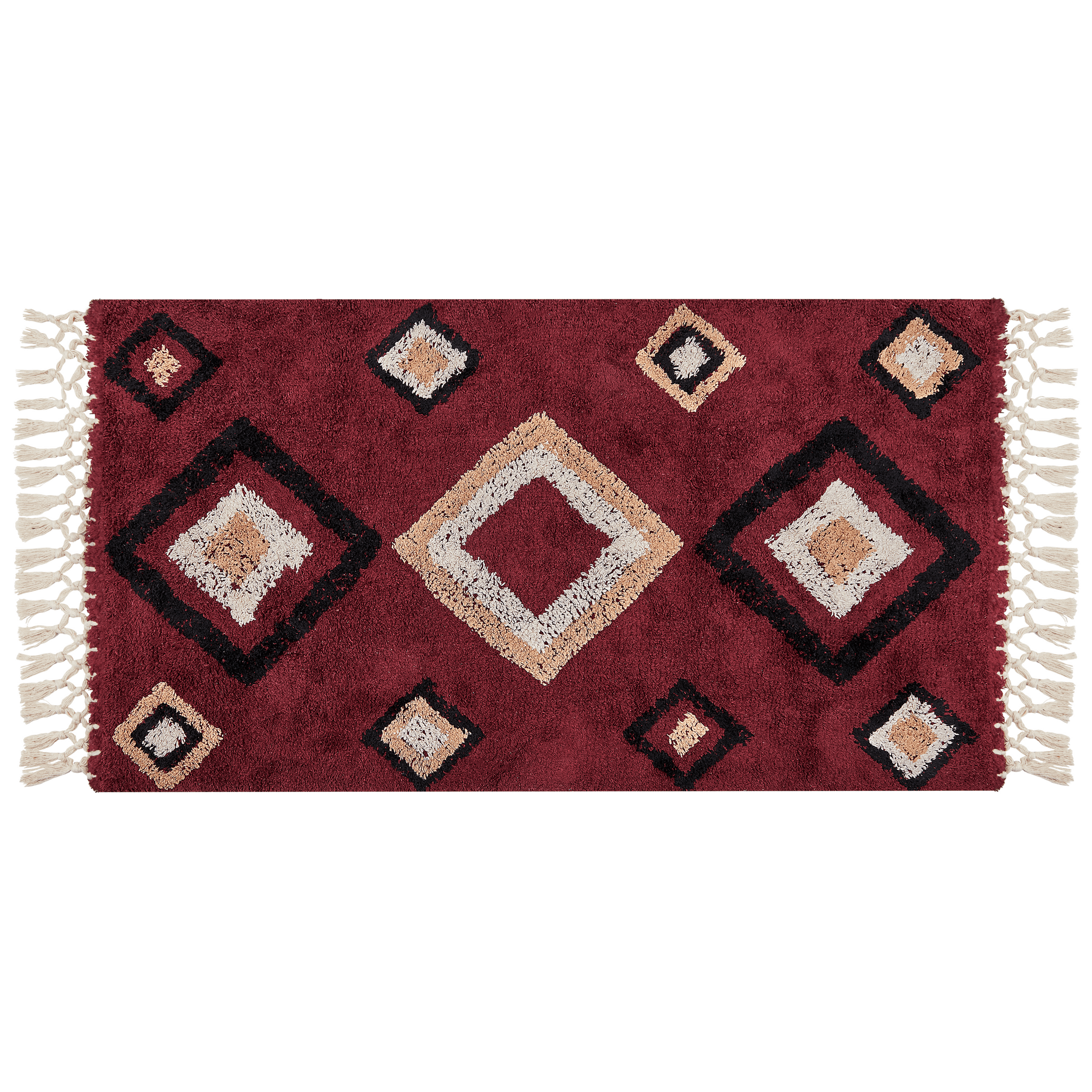 Matto SIIRT Punainen 80 x 150 cm puuvilla