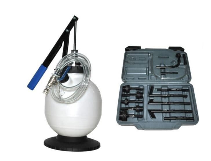 Automaattivaihteiston öljynvaihtopumppu sovittimin – Bass Polska