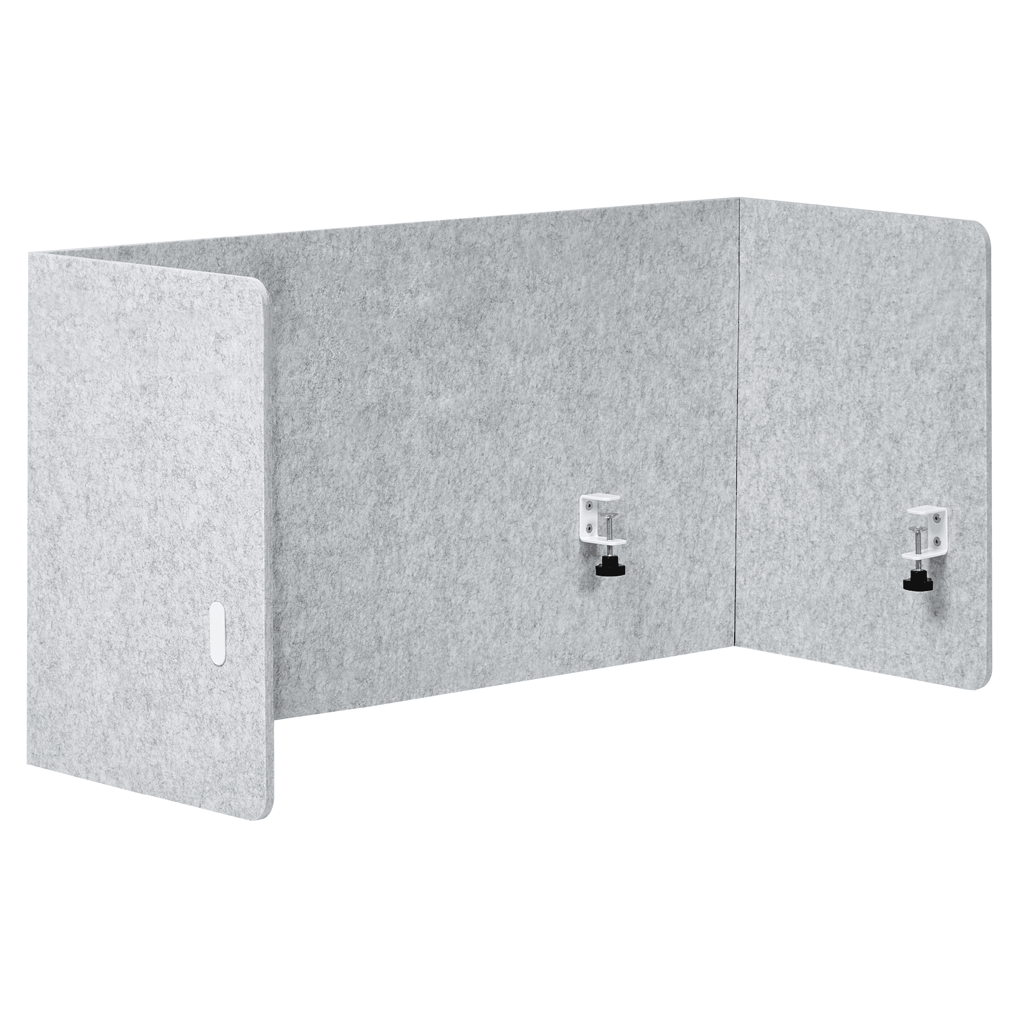 Työpöydän väliseinä SOLOA Harmaa – Beliani