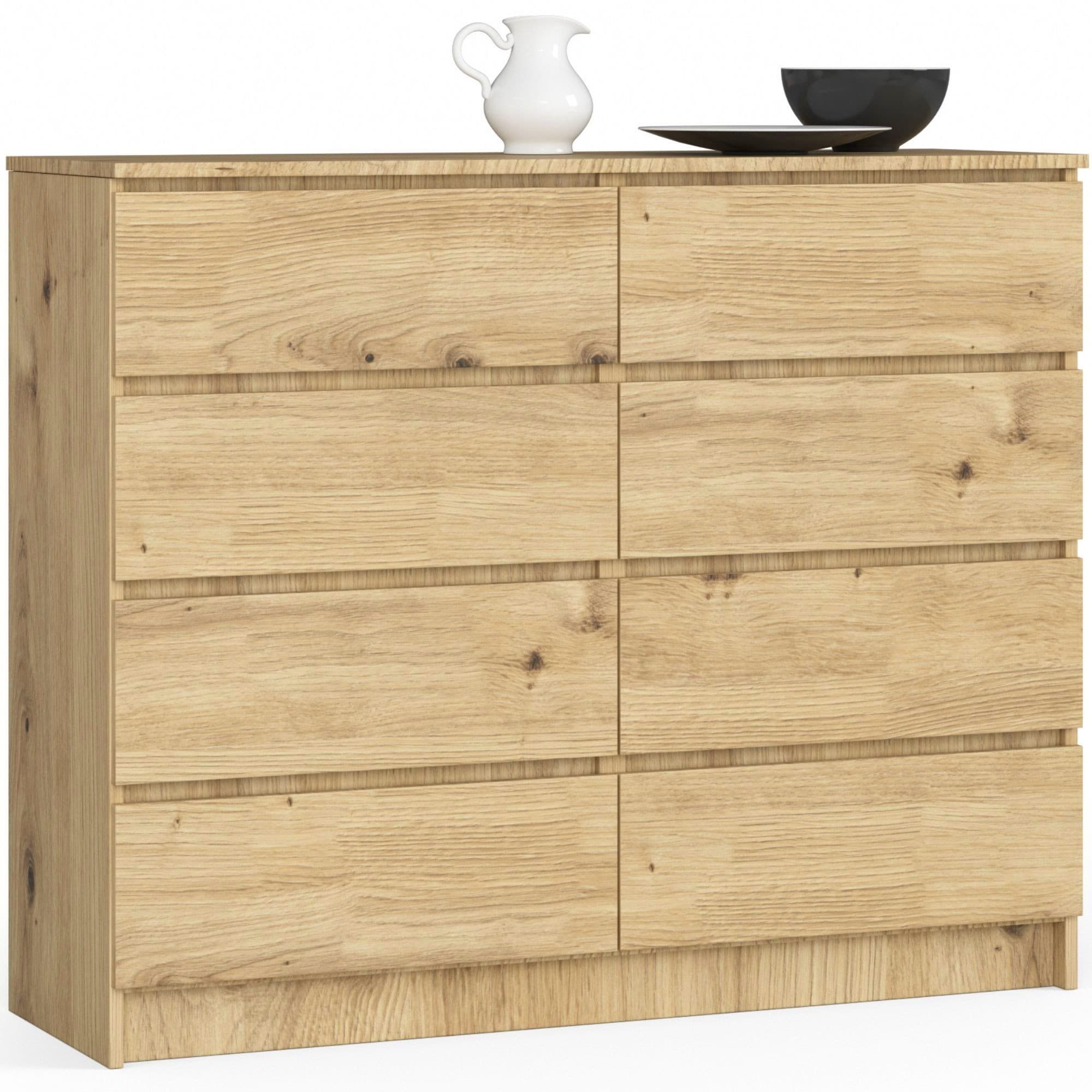 Akord Lipasto Laatikolla Artisan-tammi 120x40x99 – Akord