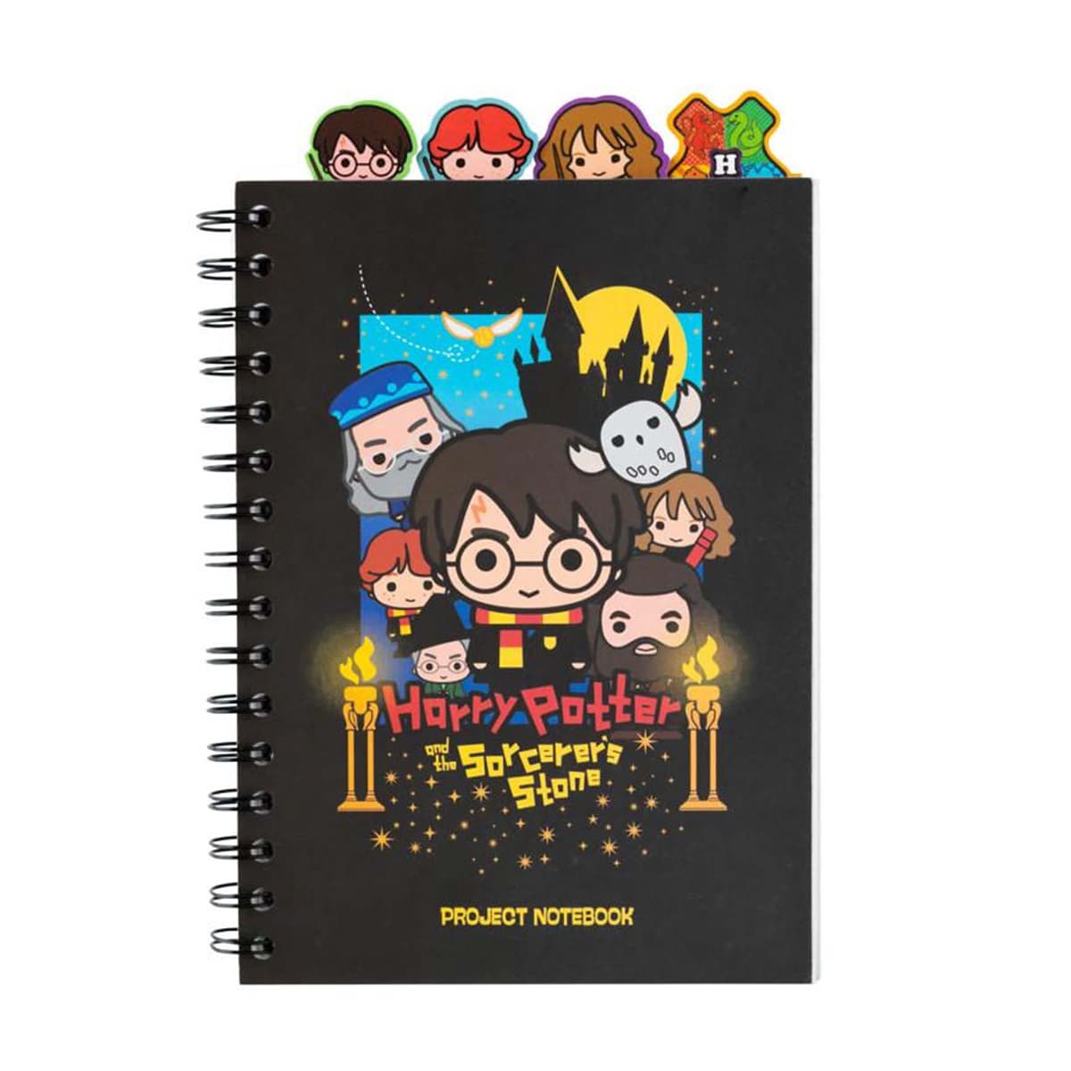 A5-kierrekannettava 160 sivua koristeluokkauslehdillä – Harry Potter
