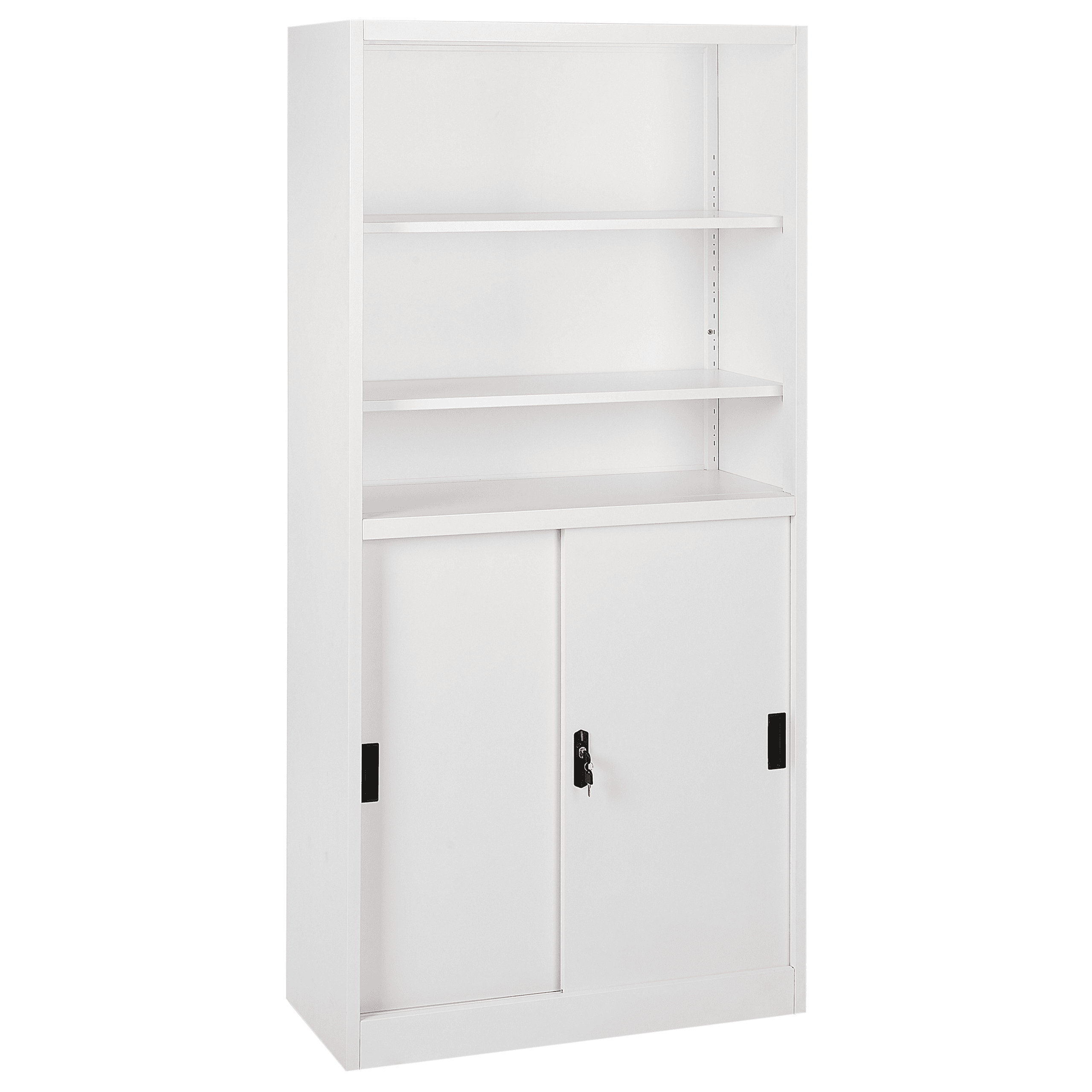 Säilytysyksikkö MUSCOVITE metalli Valkoinen