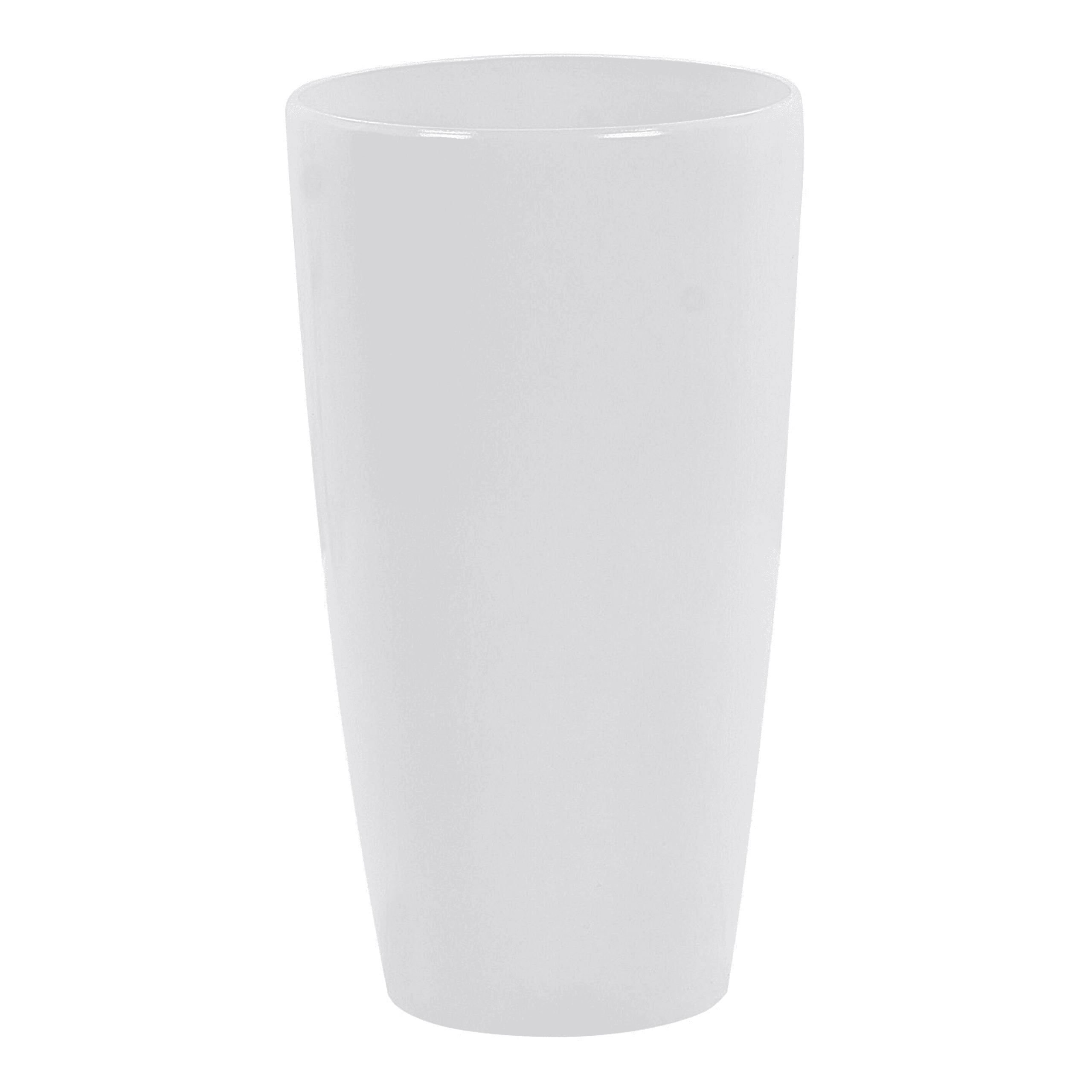 Kukkaruukku TSERIA 32 cm Valkoinen – Beliani