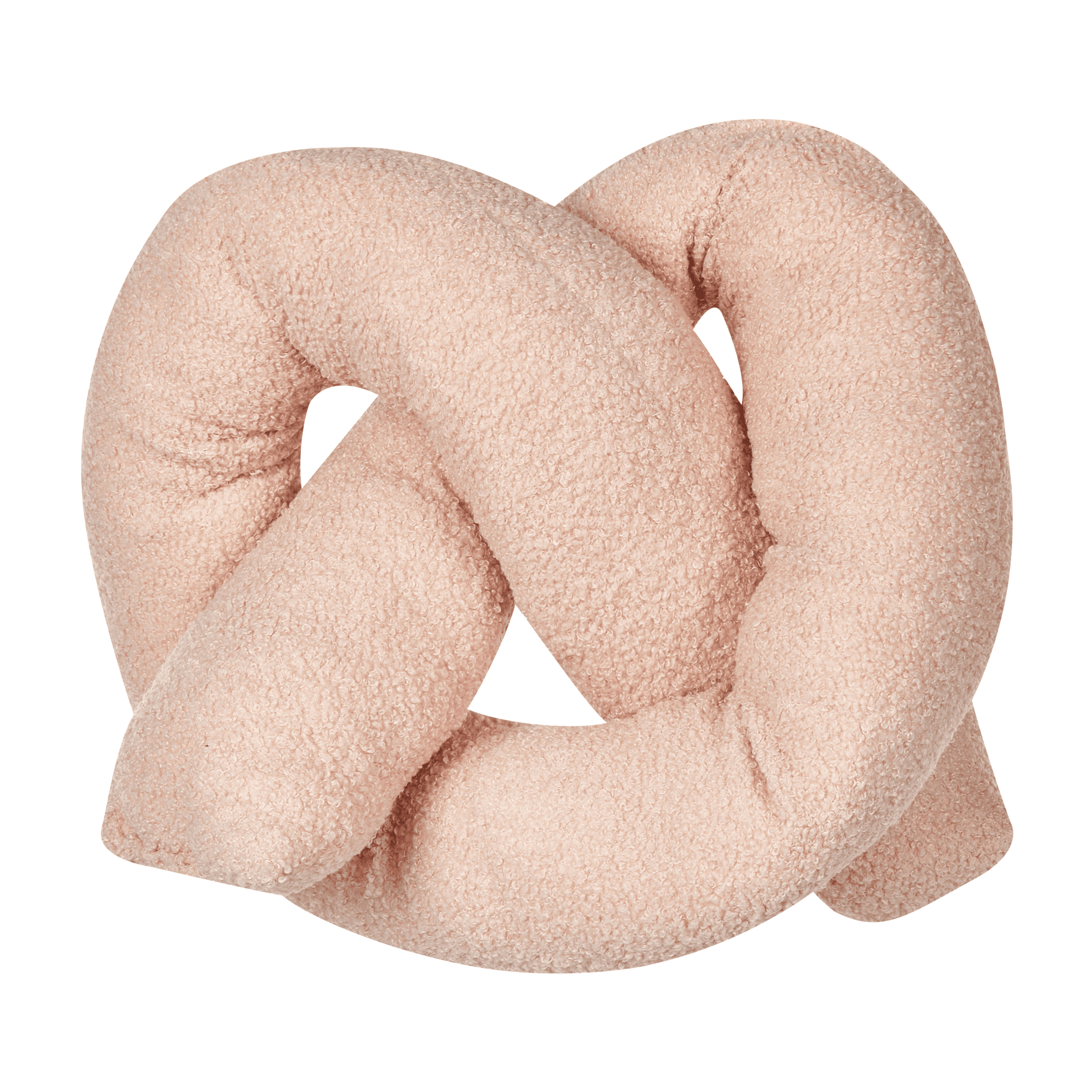 Koristetyyny GLADIOLUS buklee 172 x 14 cm Vaaleanpunainen Hillitty – Beliani