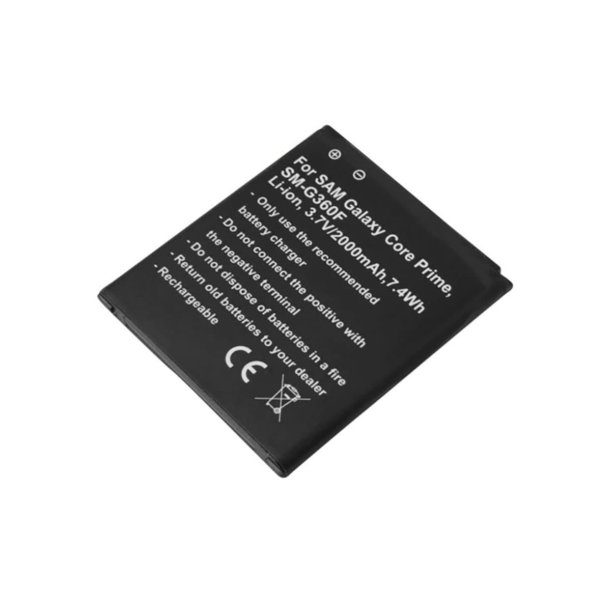 Akku Samsung Galaxy Core Prime ja SM-G360F Li-ion 3.7V 2000mAh – Avizar