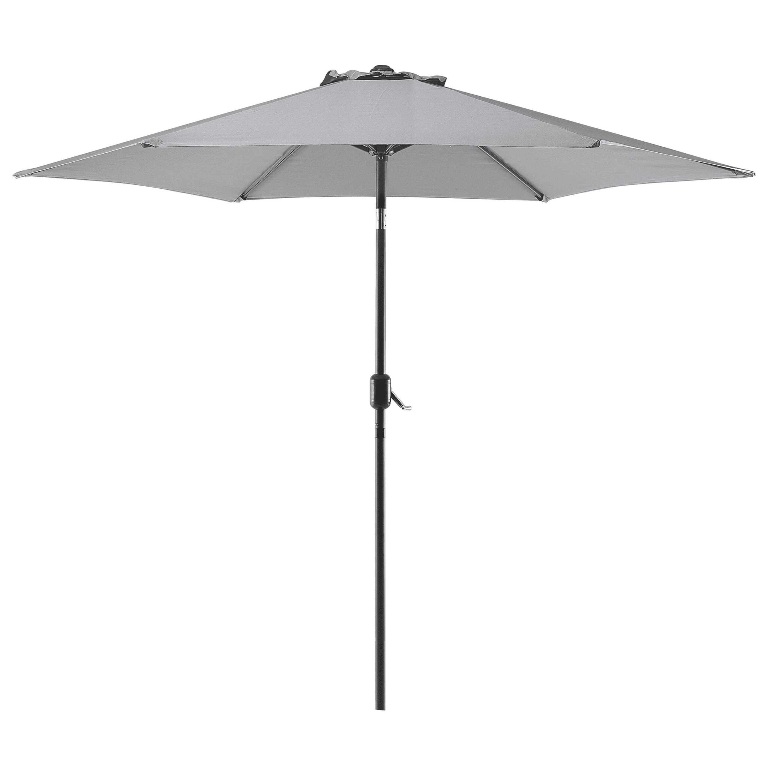 Aurinkovarjo 270 cm VARESE Tummanharmaa