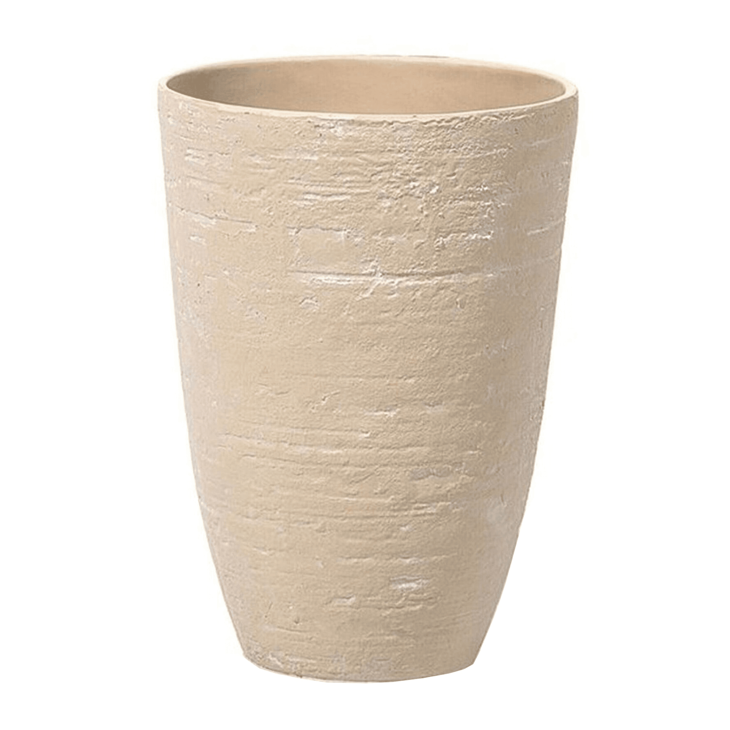 Kukkaruukku CAMIA 35 cm Beige – Beliani