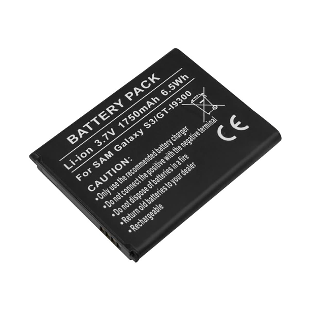 Akku Samsung Galaxy S3 GT-I9300 Li-ion 3.7V 1750mAh 6.5Wh – Avizar