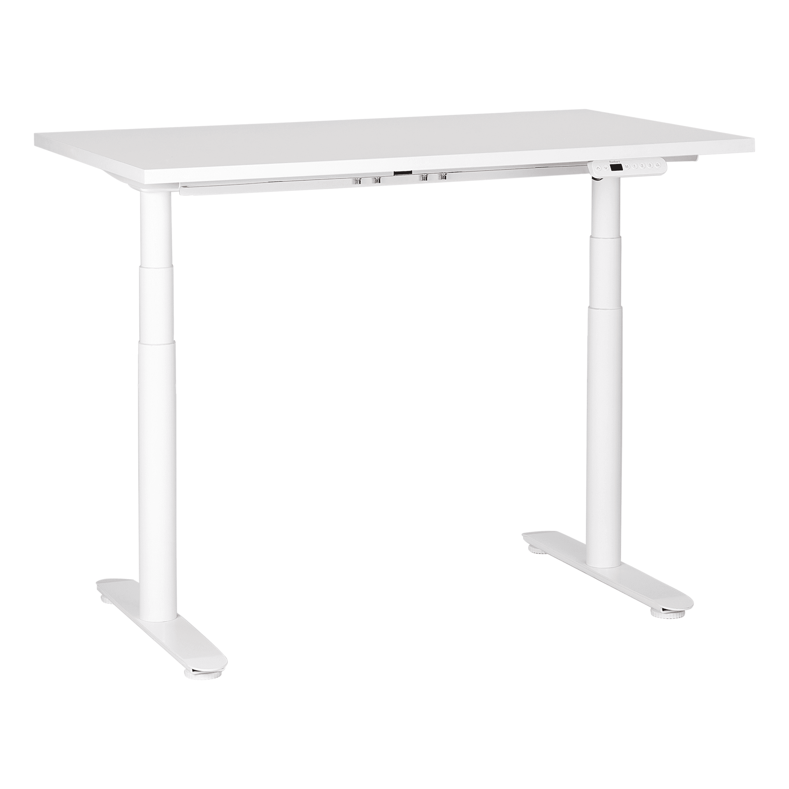 Sähkösäädettävä työpöytä DESTINAS Valkoinen 120 cm 72 cm