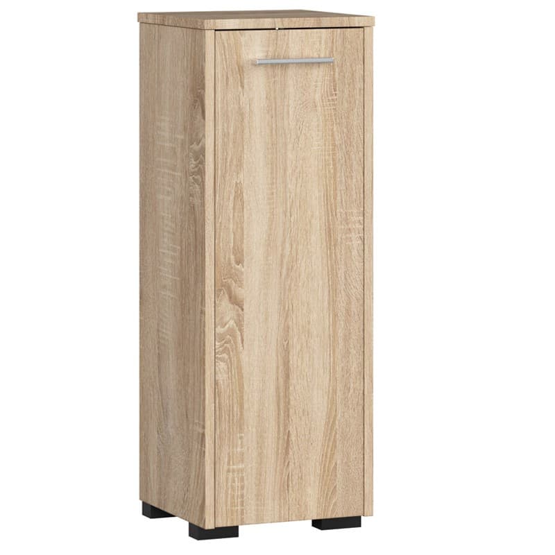 Akord Kylpyhuonekaappi jaloilla Sonoma-tammi 30x30x85 – Akord