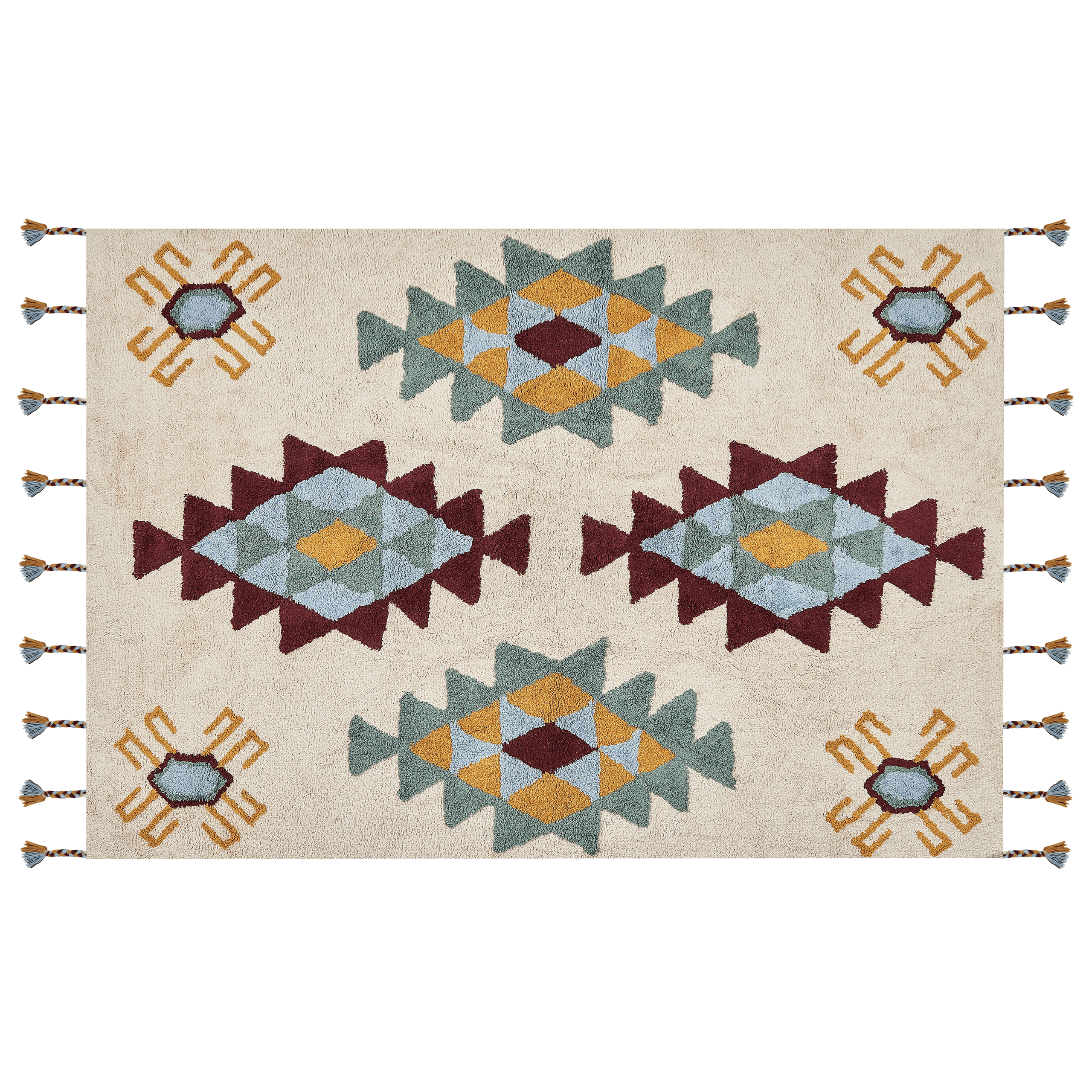 Matto DUZCE Beige 160 x 230 cm puuvilla
