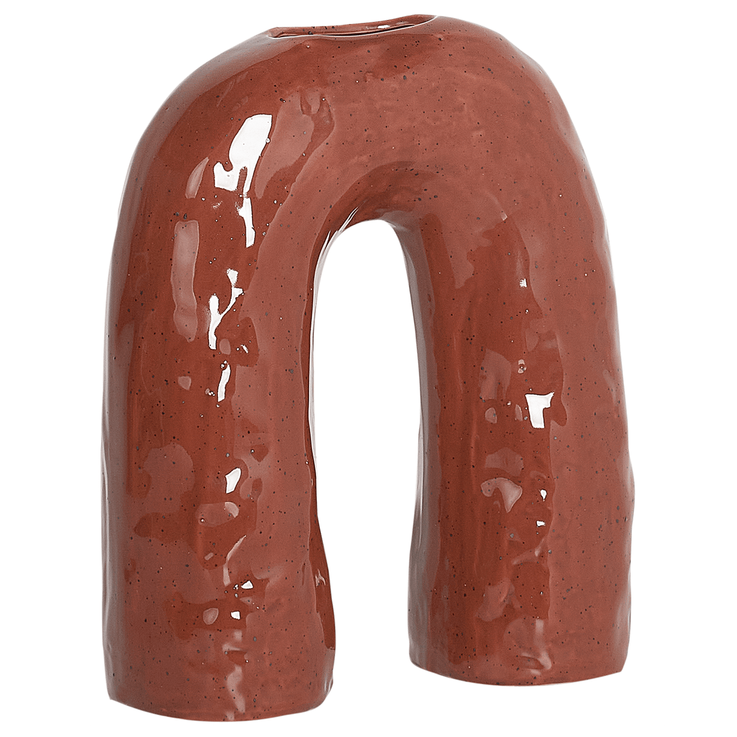 Kukkamaljakko PERCH kivitavara 29 cm Ruskea